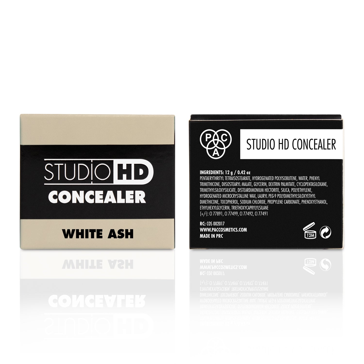 PAC Cosmetics Studio HD Concealer (12 gm) #Color_White Ash