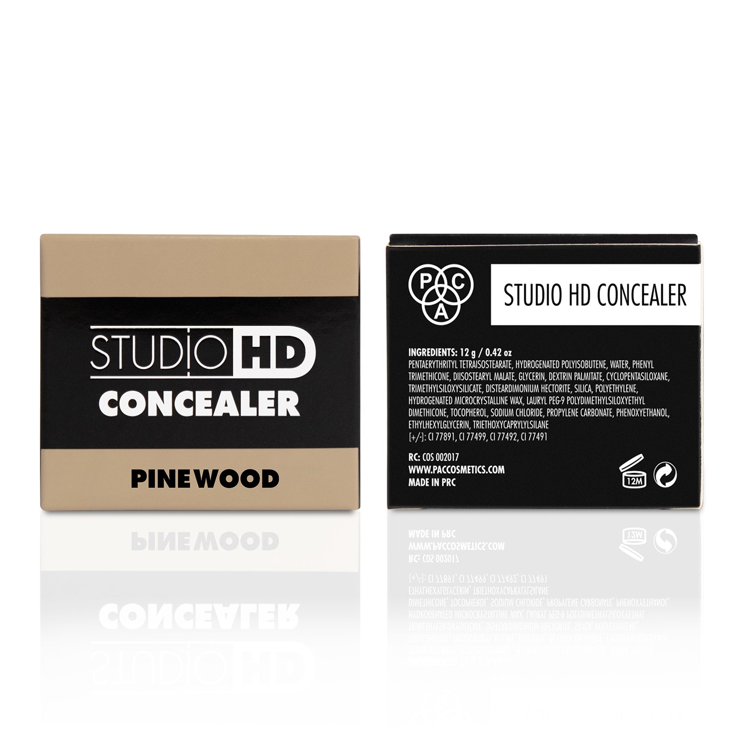 PAC Cosmetics Studio HD Concealer (12 gm) #Color_Pinewood