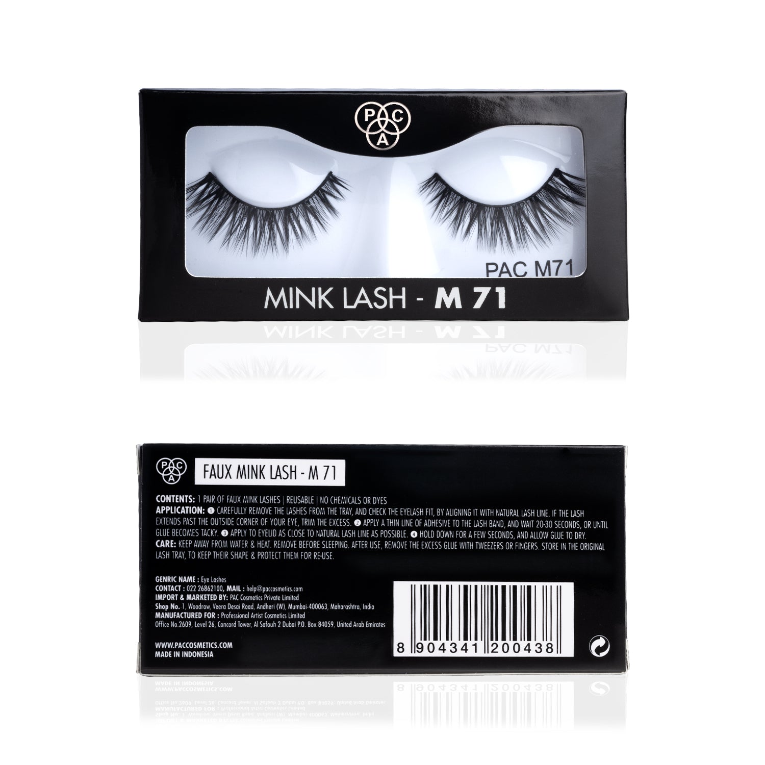 PAC Cosmetics Faux Mink Lash (1 Pair) #Color_M71