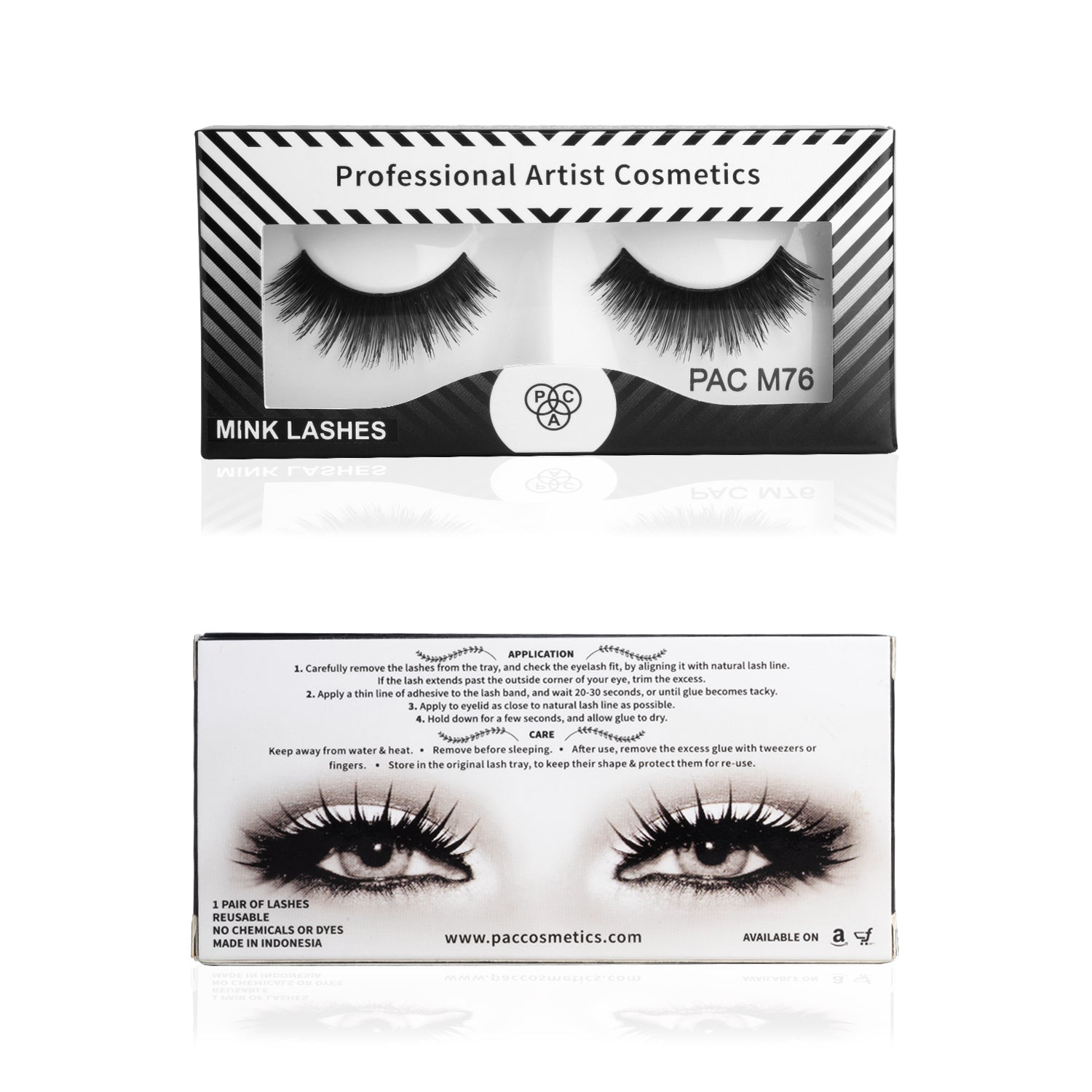 PAC Cosmetics Faux Mink Lash (1 Pair) #Color_M76