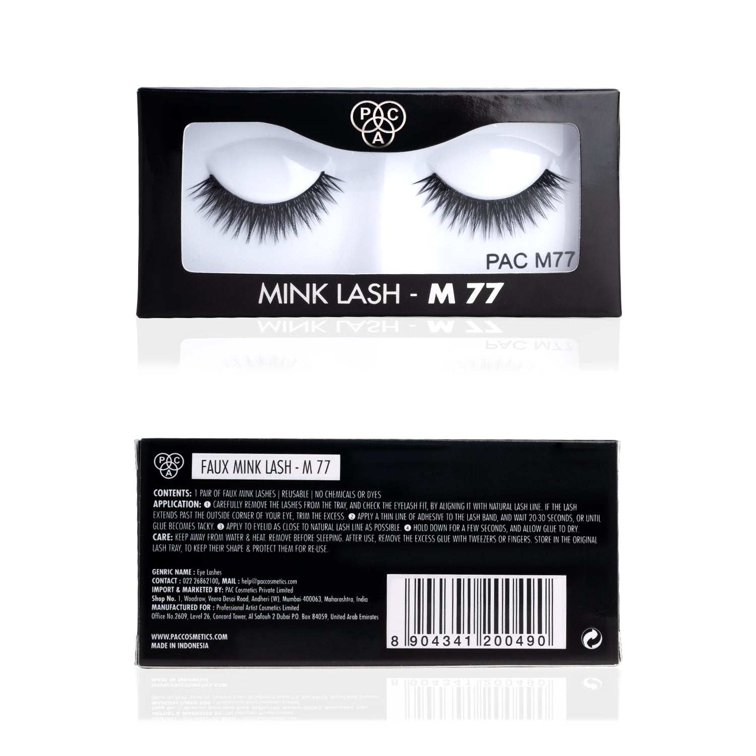 PAC Cosmetics Faux Mink Lash (1 Pair) #Color_M77