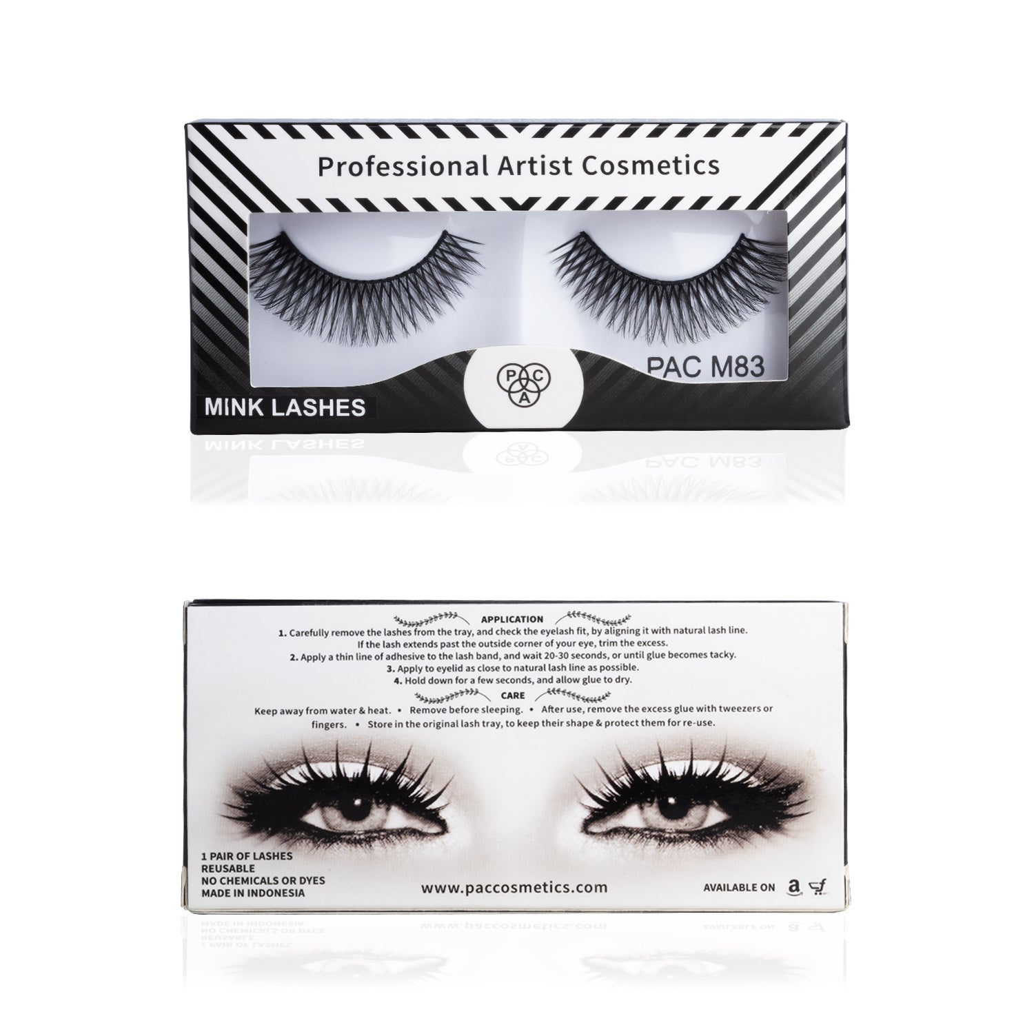 PAC Cosmetics Faux Mink Lash (1 Pair) #Color_M83