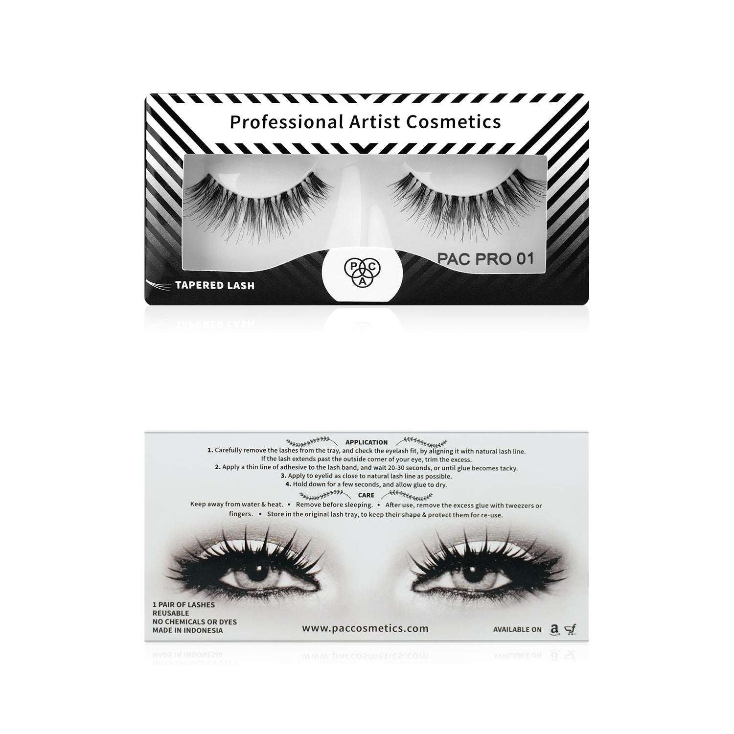 PAC Cosmetics Faux Mink Lash (1 Pair) #Color_PRO01