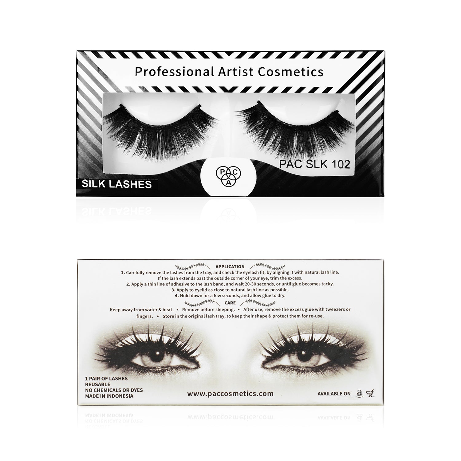 PAC Cosmetics Silk Lash (1 Pair) #Color_SL102