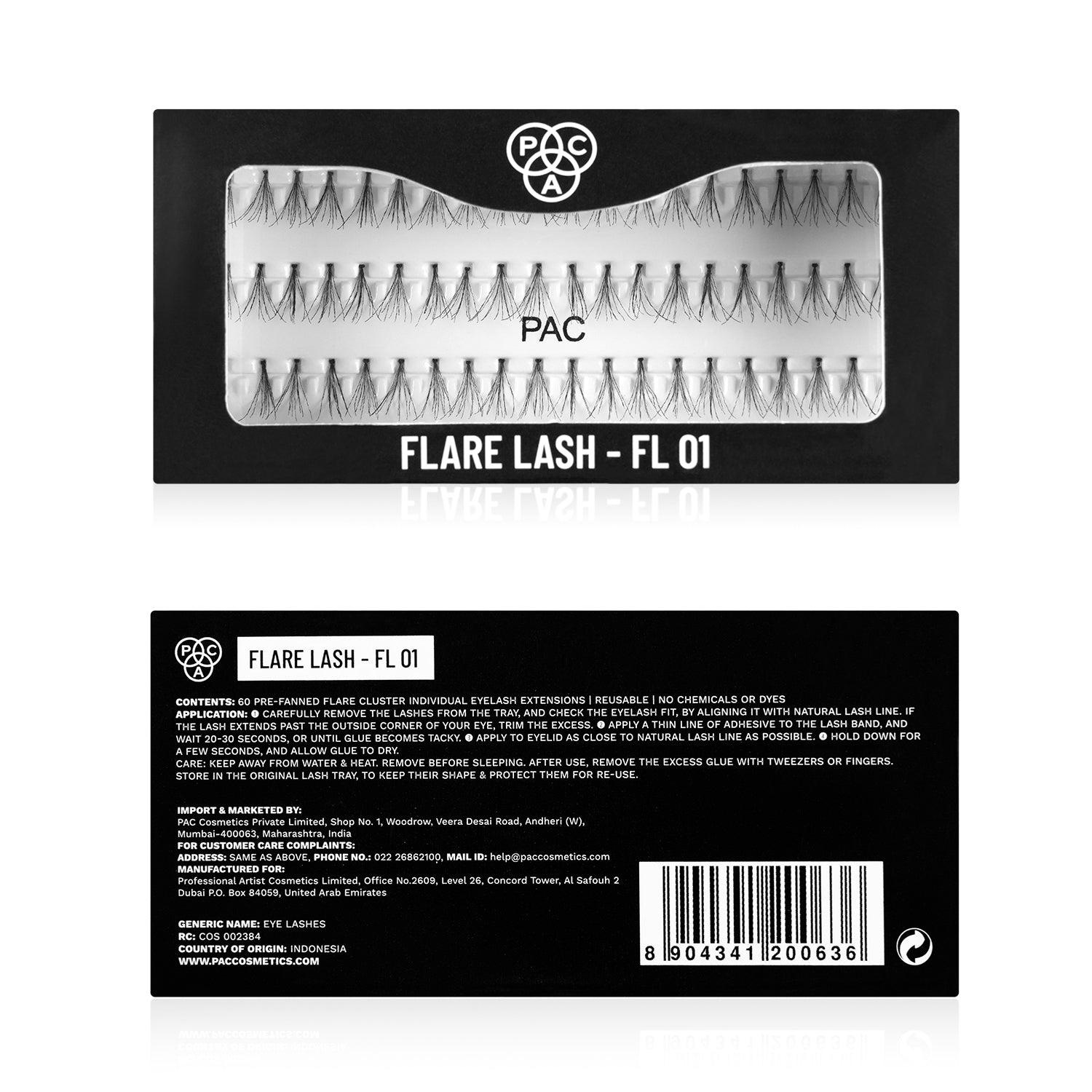 PAC Cosmetics Flare Lash (1 Pair) #Color_FL1