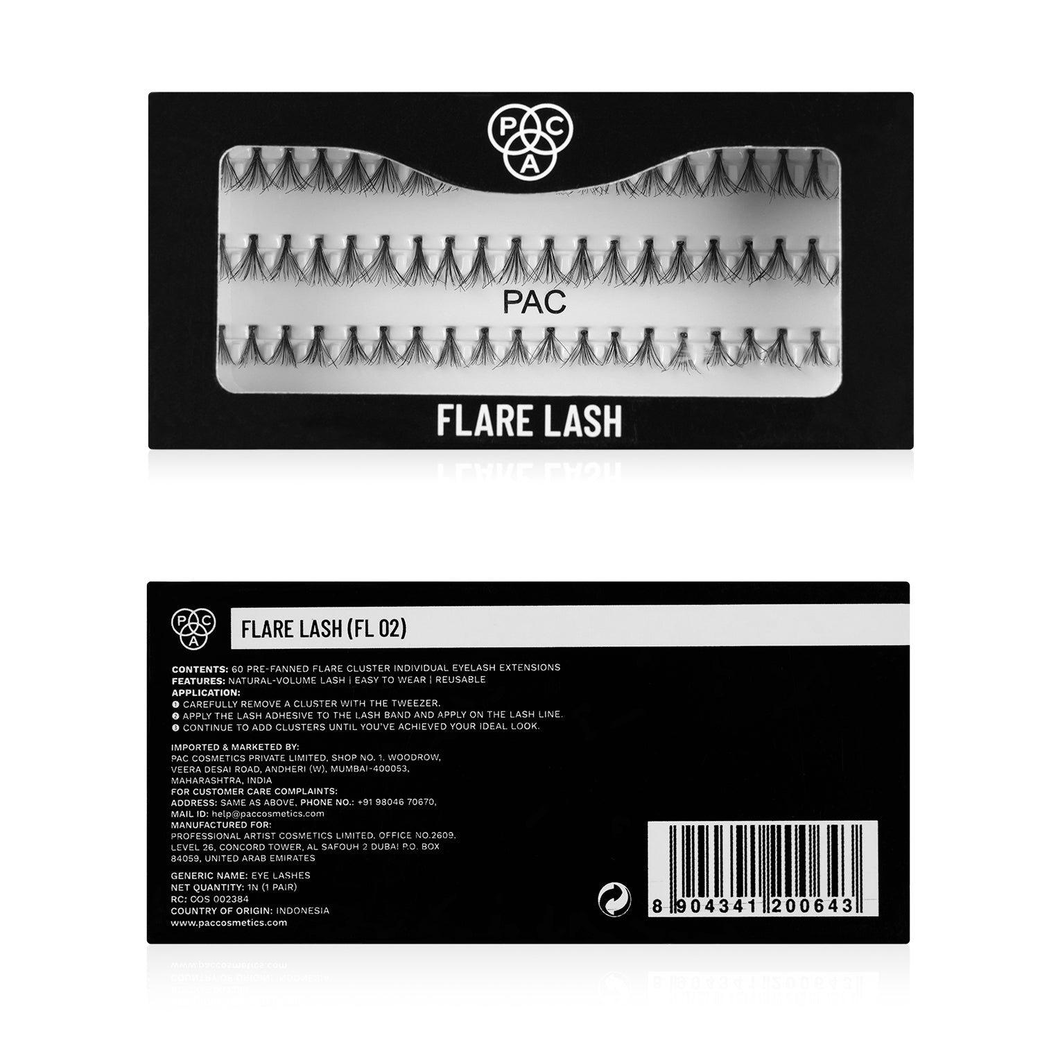 PAC Cosmetics Flare Lash (1 Pair) #Color_FL2
