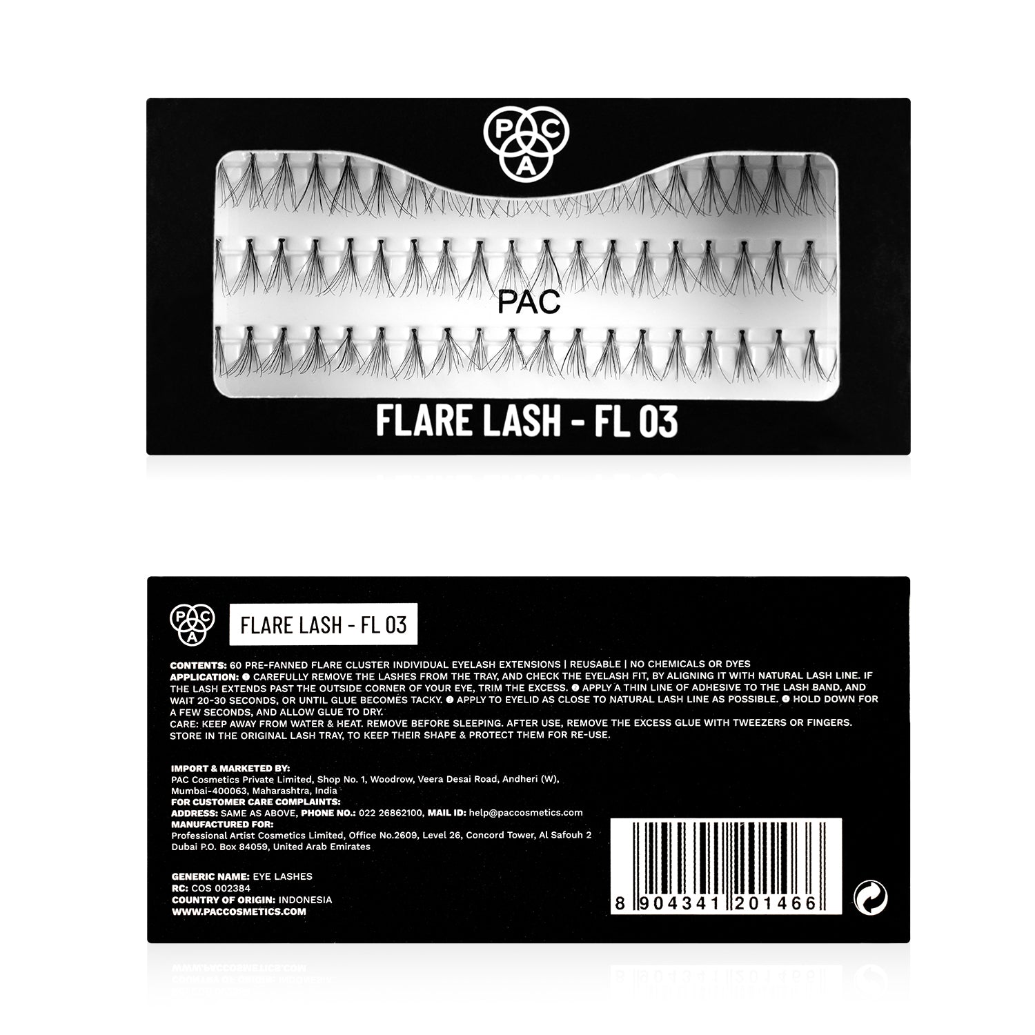 PAC Cosmetics Flare Lash (1 Pair) #Color_FL3