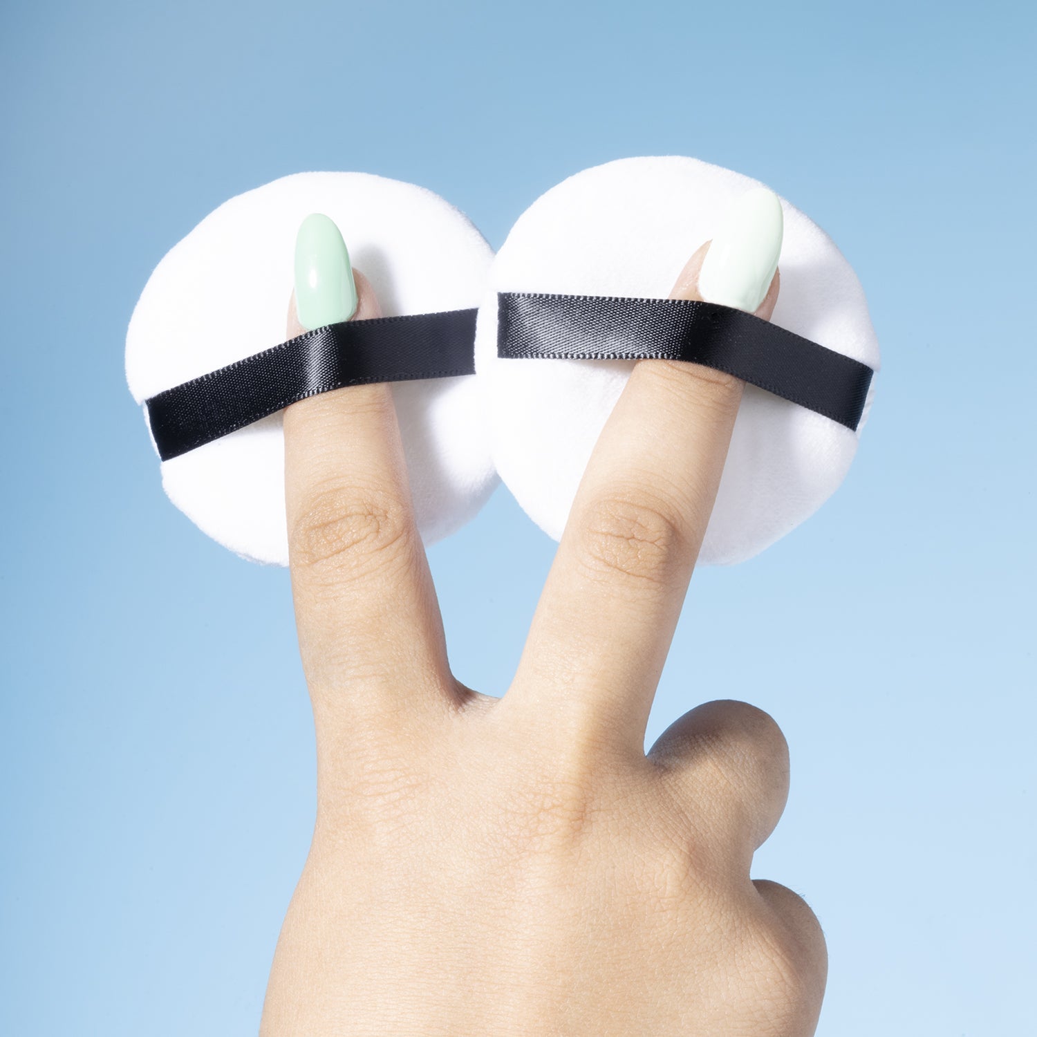 PAC Cosmetics Medium Cotton Puff (Round) (White) (2 Pc)