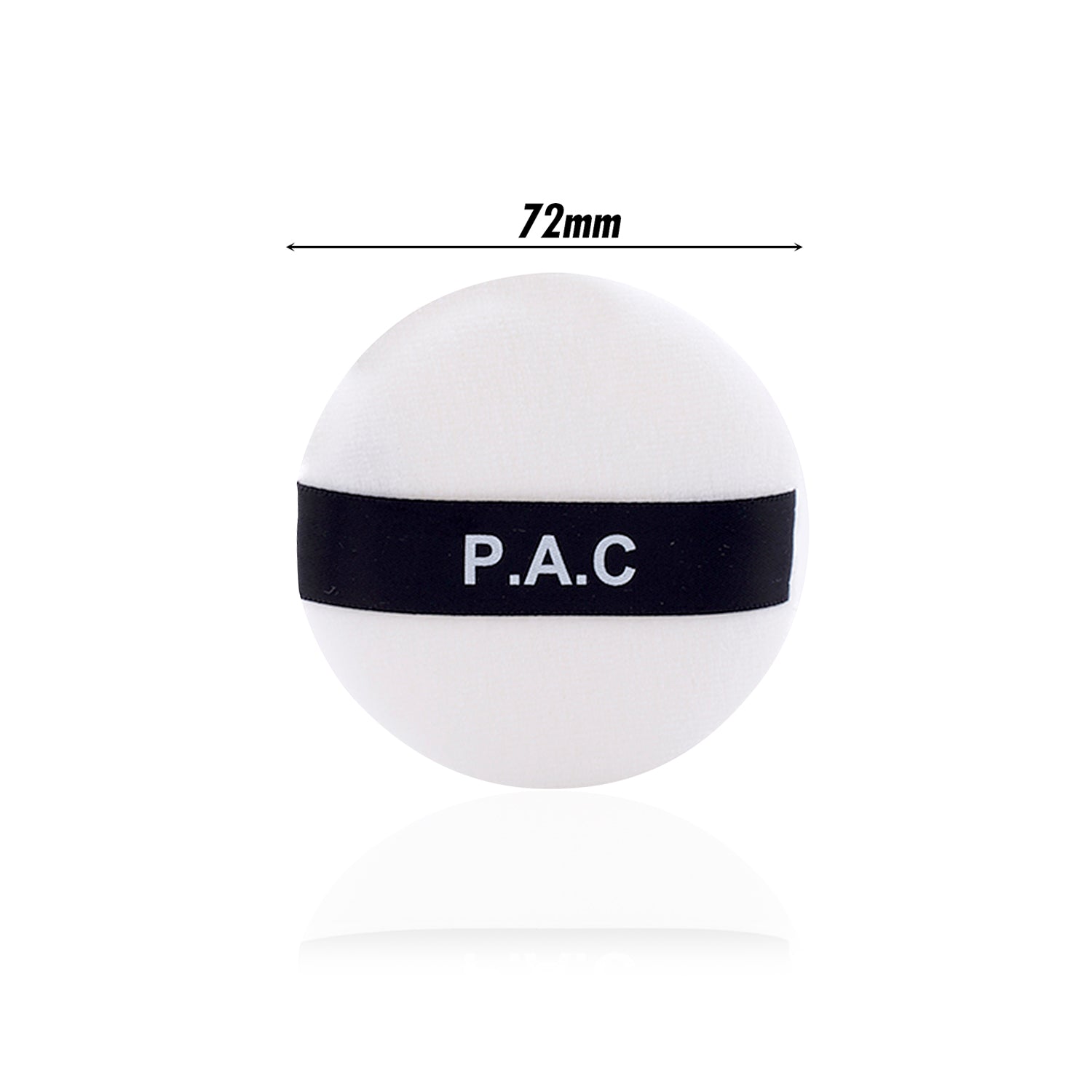PAC Cosmetics Medium Cotton Puff (Round) (White) (1 Pc)