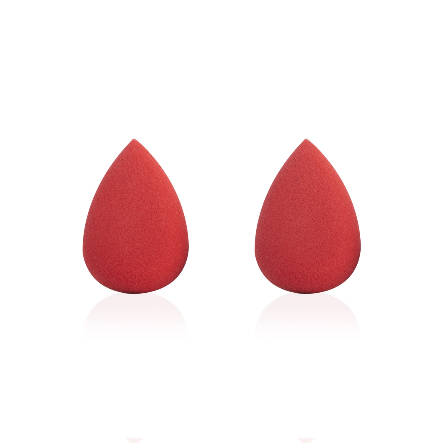 PAC Cosmetics Mini Sponge Set (Water Drop) (Red) (2 Pc)