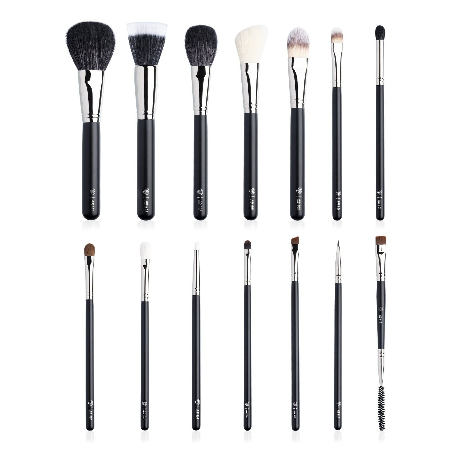 PAC Cosmetics Absolute Basics (14 Brushes )