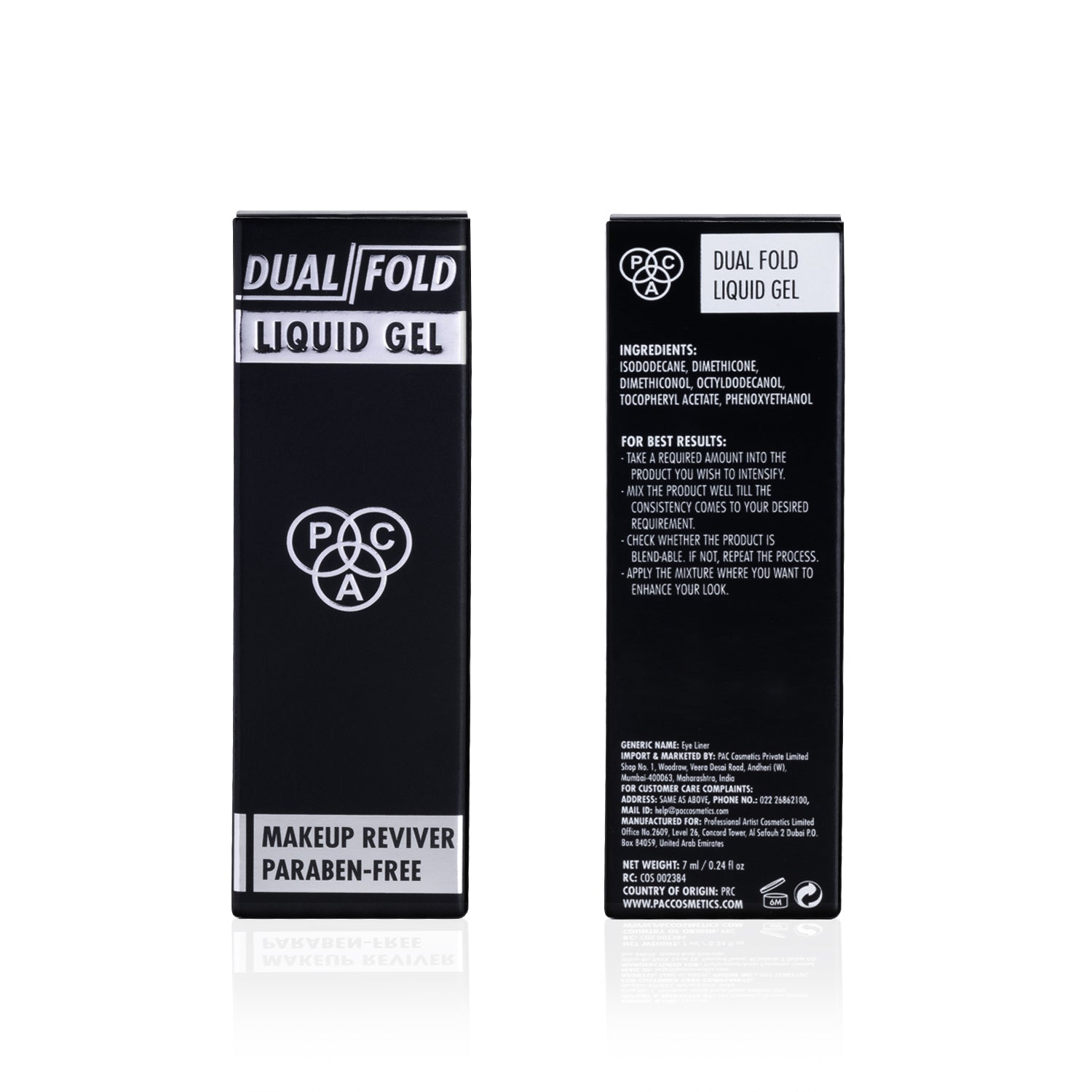 PAC Cosmetics Dual-Fold Liquid Gel #Size_7 ml