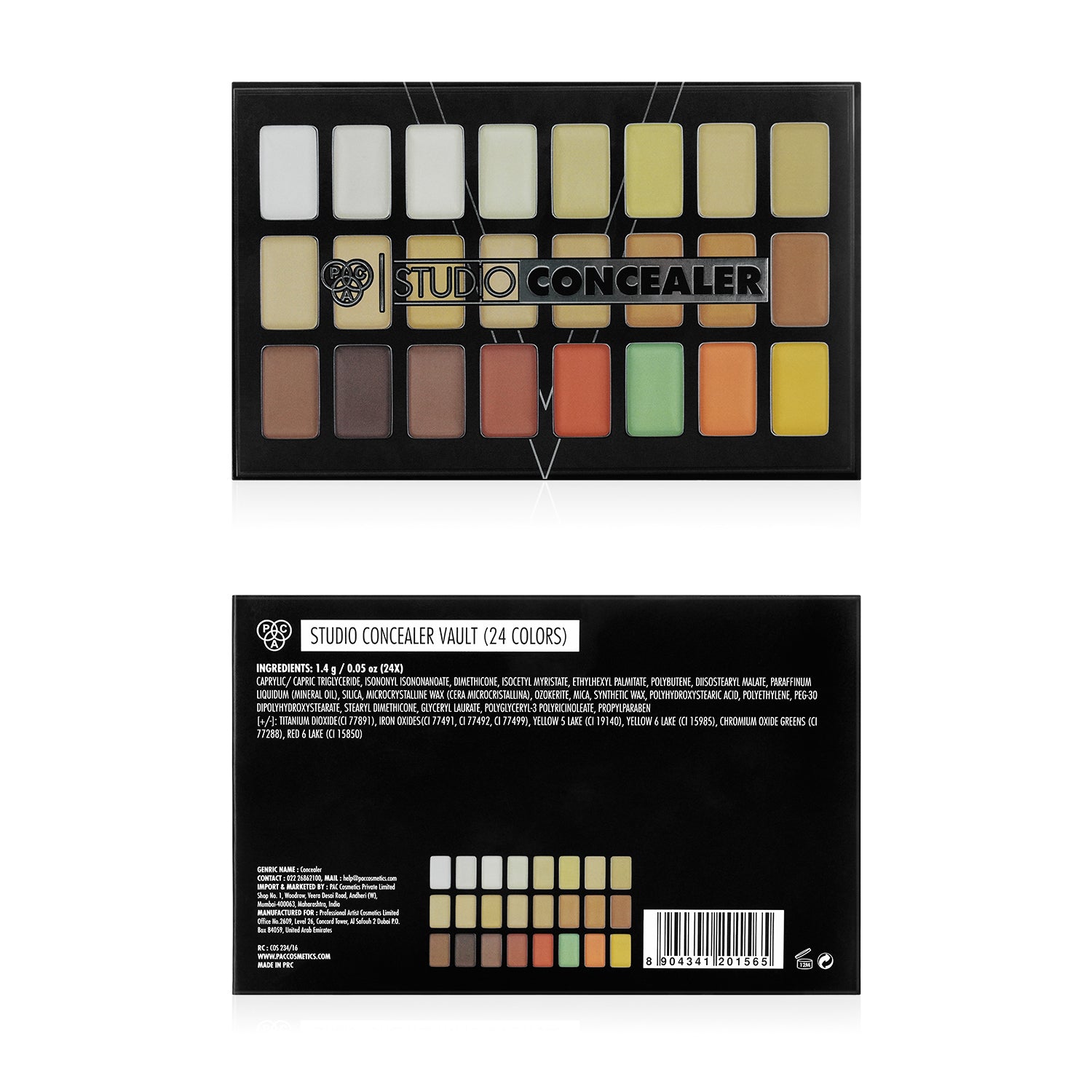PAC Cosmetics Studio Concealer Vault X24 (1.4 gm)