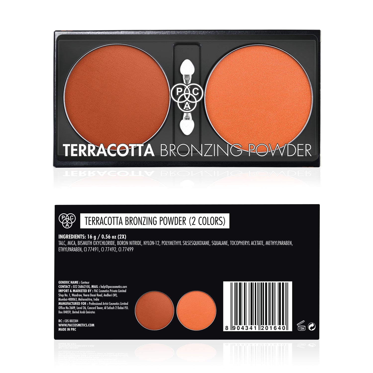 PAC Cosmetics Terracotta Bronzing Powder (16 gm)