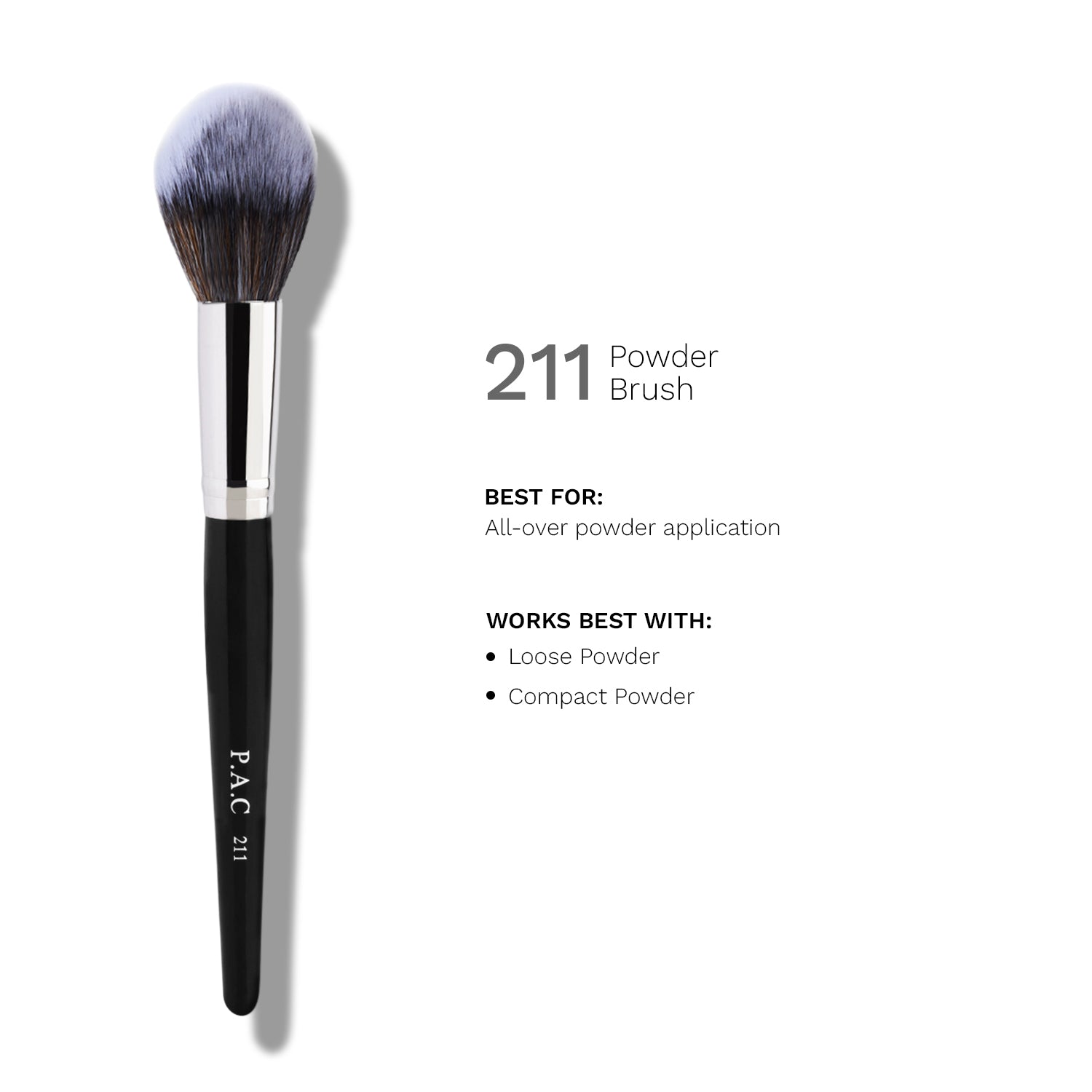 PAC Cosmetics Powder Brush 211
