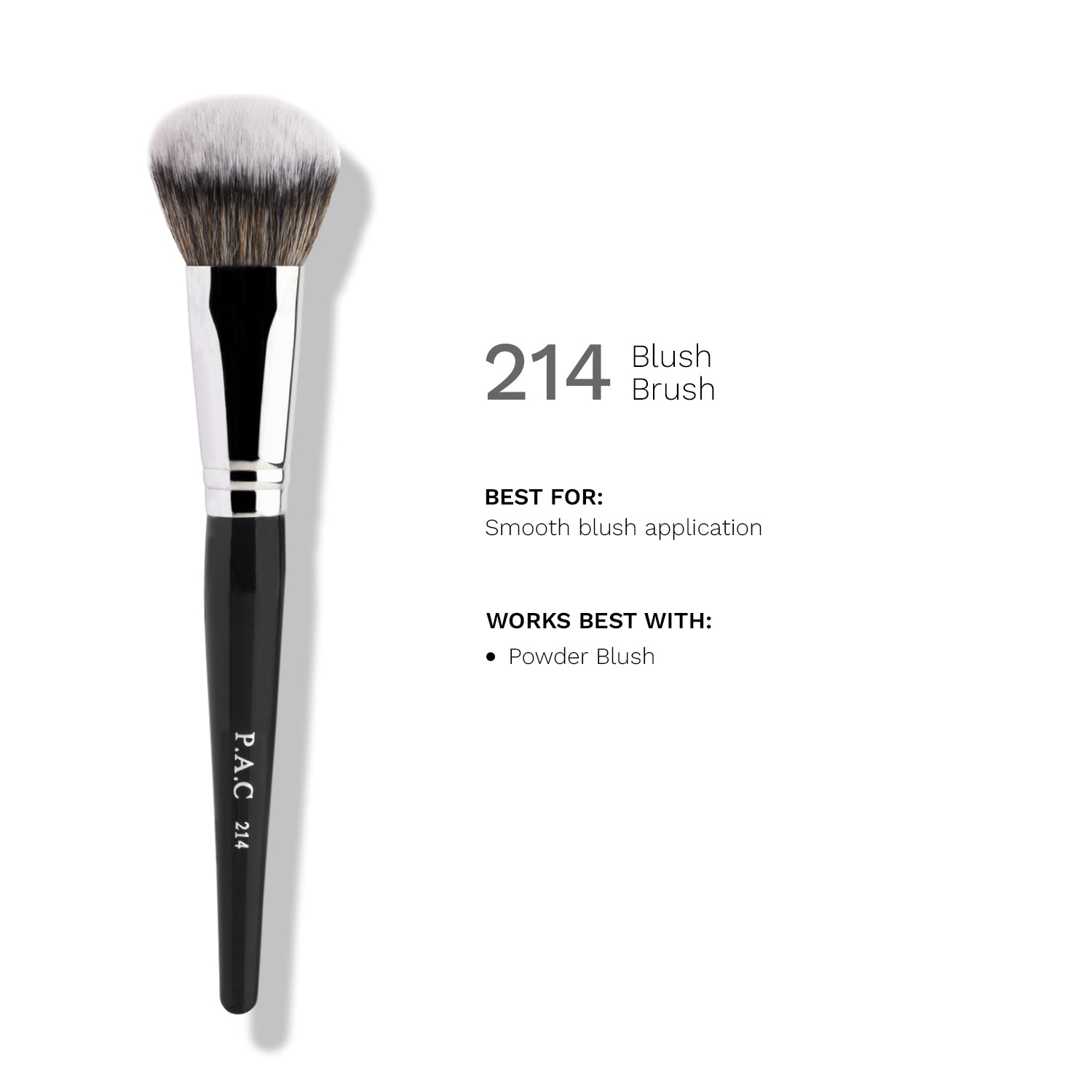 PAC Cosmetics Blush Brush 214