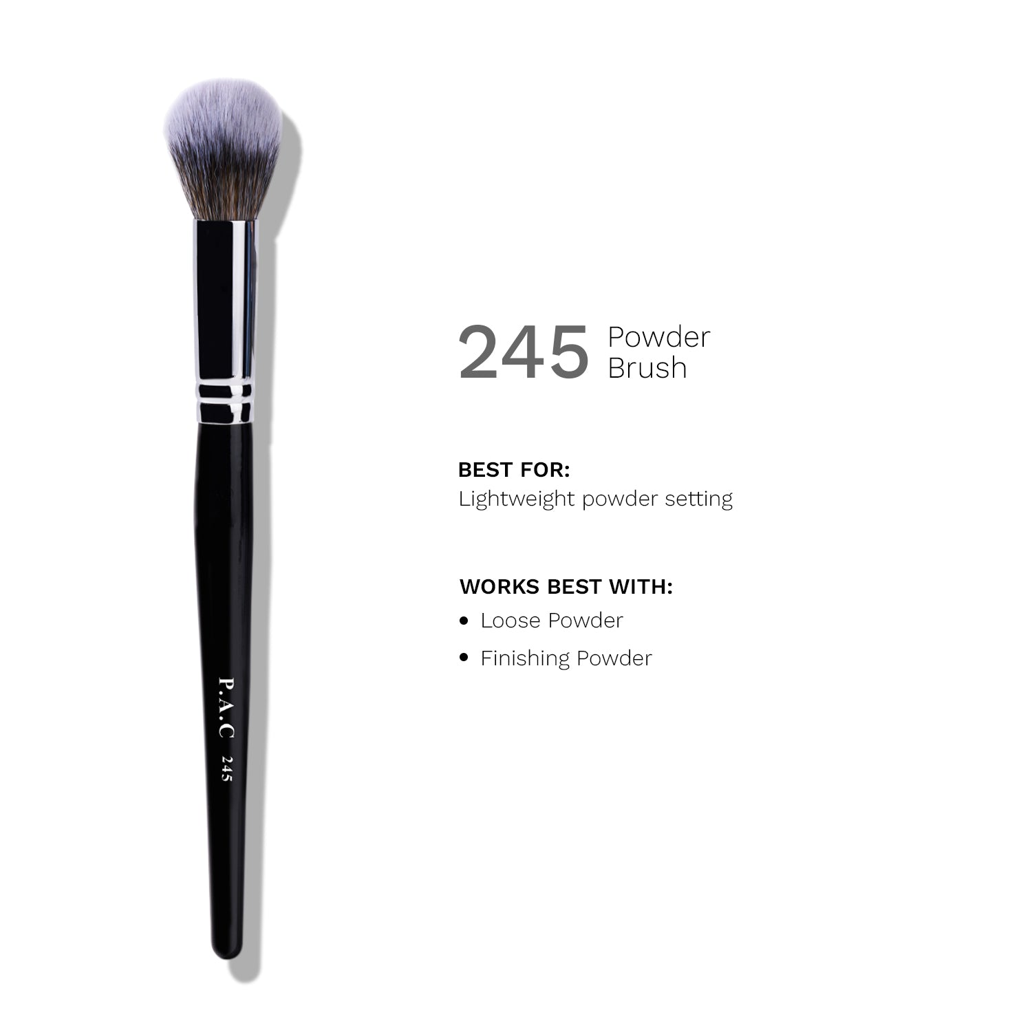 PAC Cosmetics Powder Brush 245