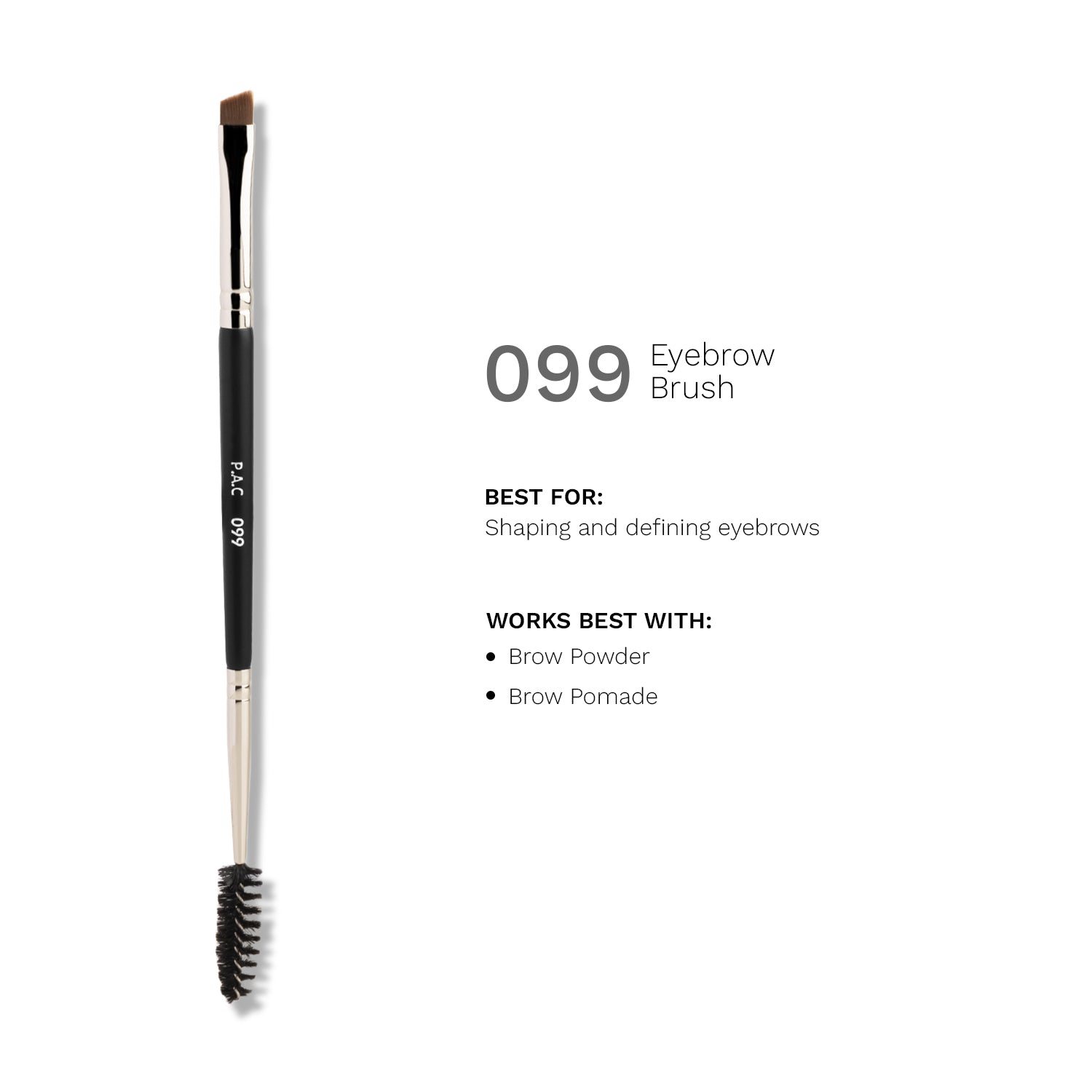 PAC Cosmetics Eyebrow Brush 099