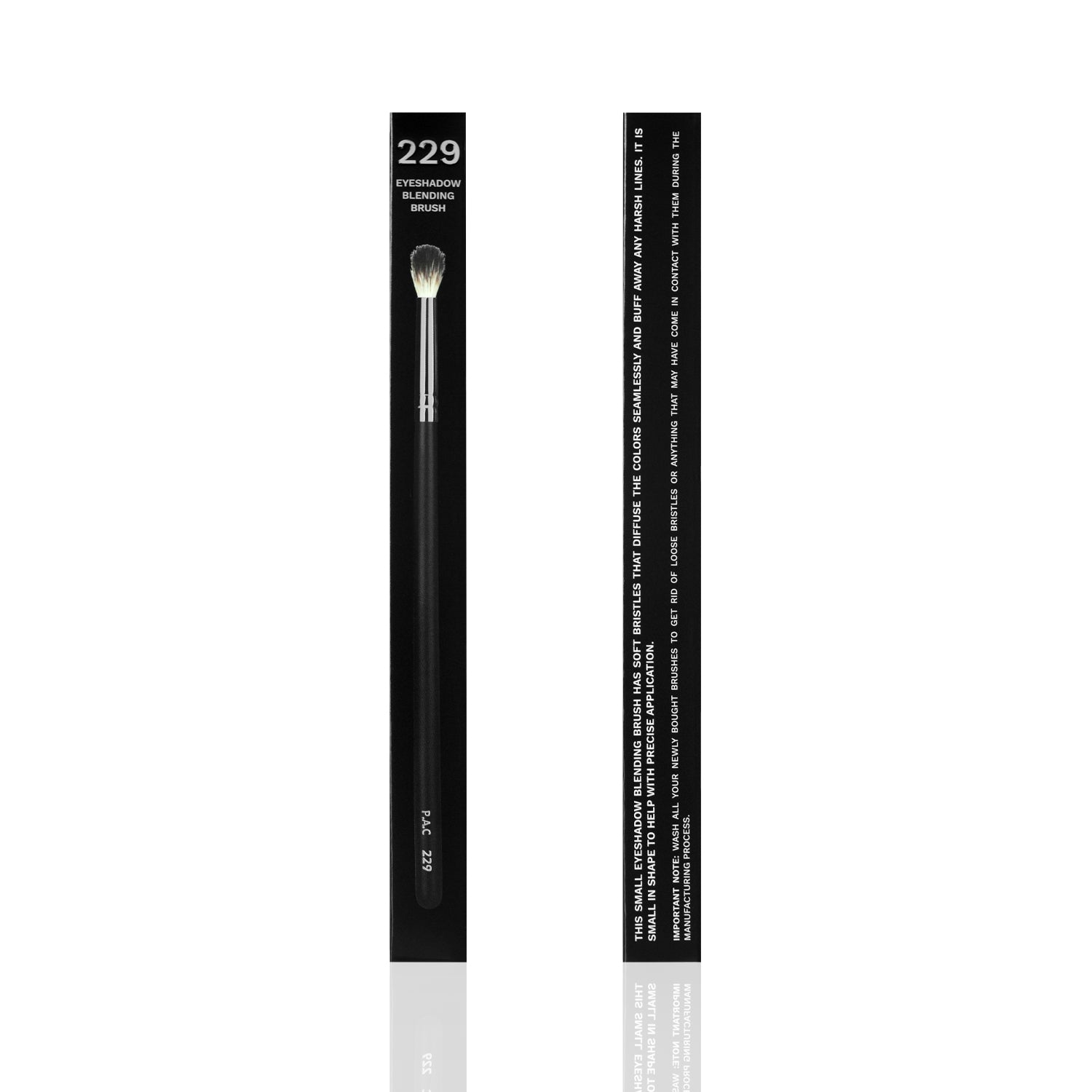 PAC Cosmetics Eyeshadow Blending Brush 229