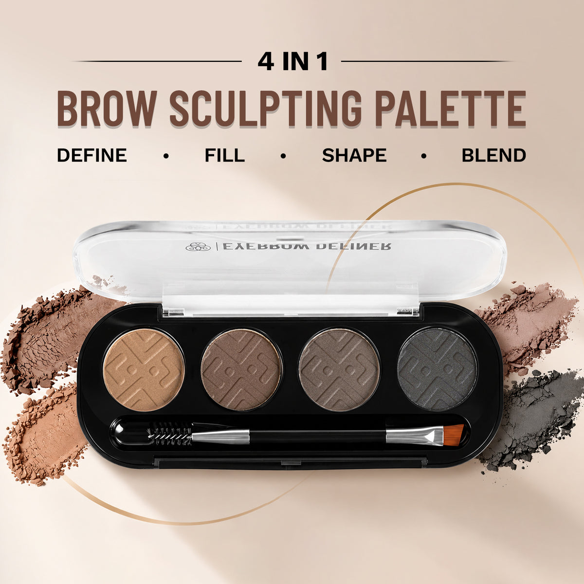 PAC Cosmetics Eyebrow Definer (4 Colors) (1 gm)