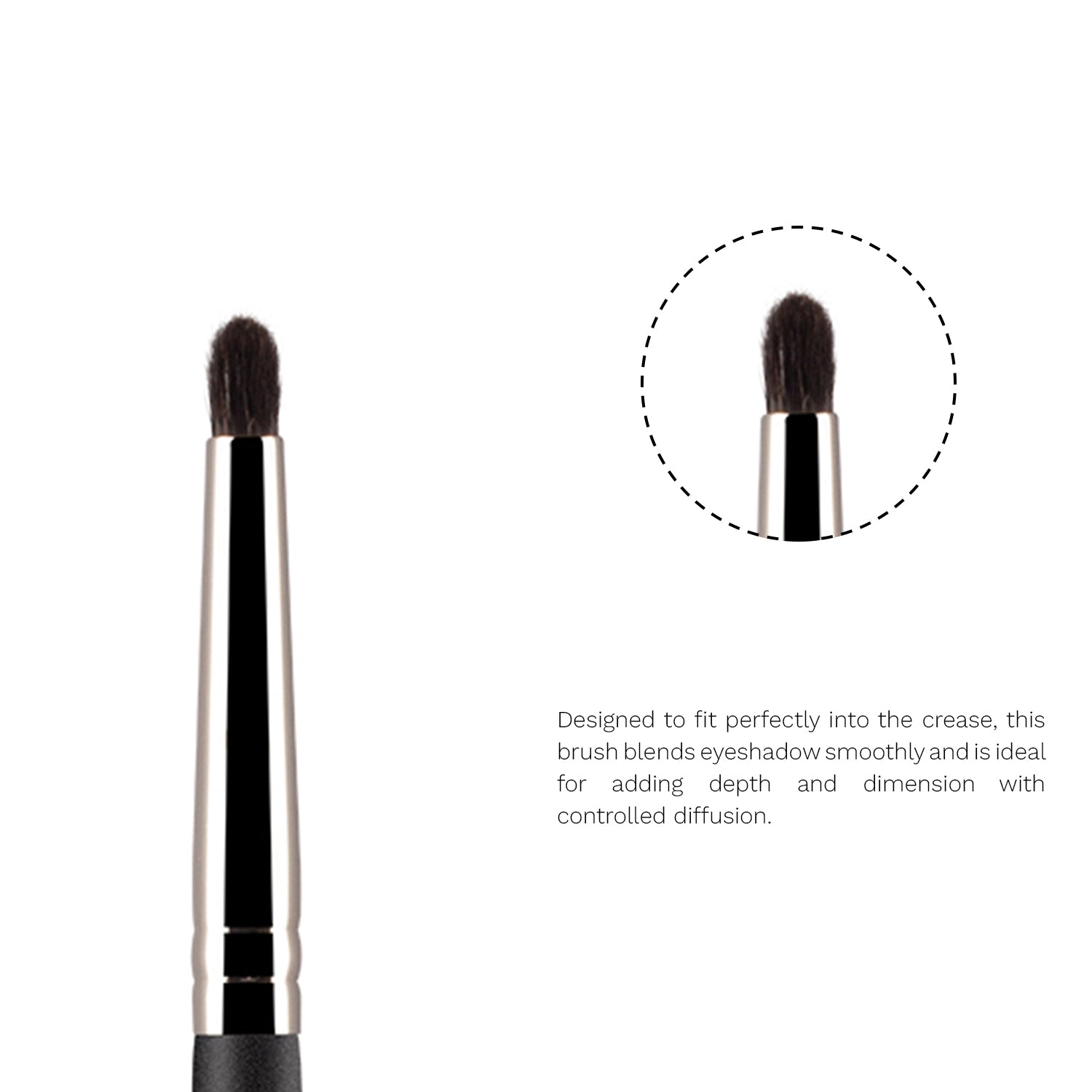 PAC Cosmetics Eyeshadow Blending Brush 092