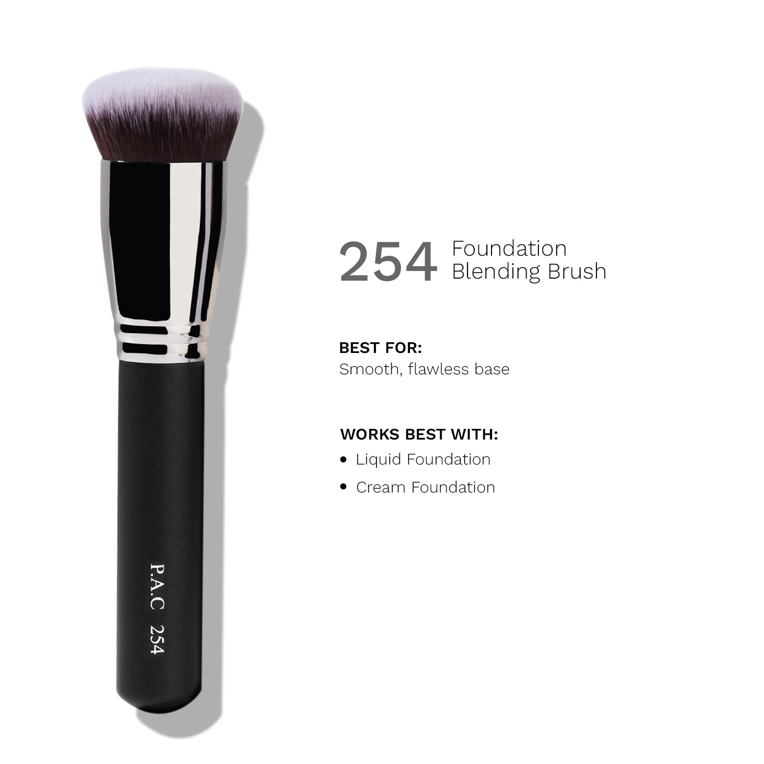 PAC Cosmetics Foundation Blending Brush 254