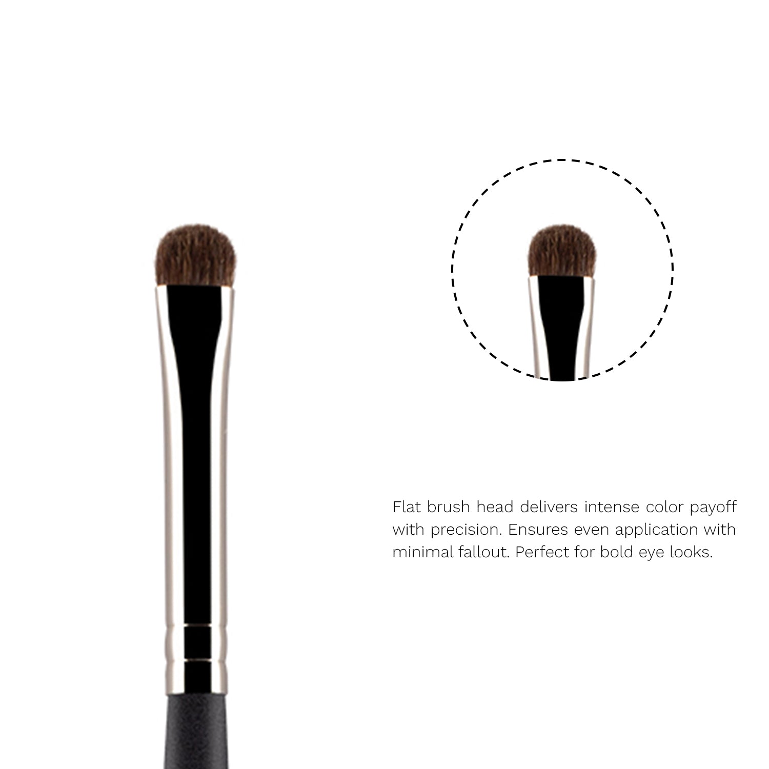 PAC Cosmetics Eyeshadow Application Brush 382