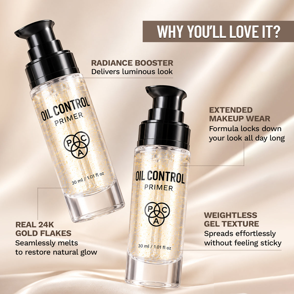 PAC Cosmetics Oil Control Primer (30 ml)