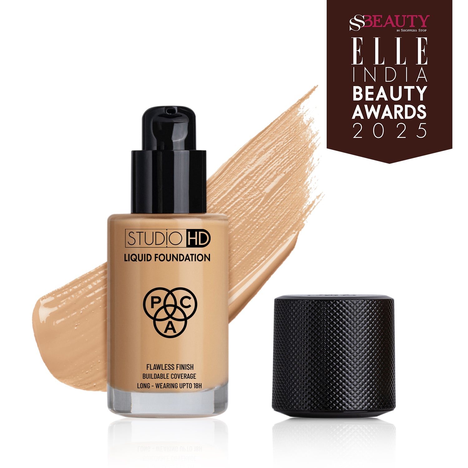 PAC Cosmetics Studio HD Liquid Foundation (28 ml) #Color_1