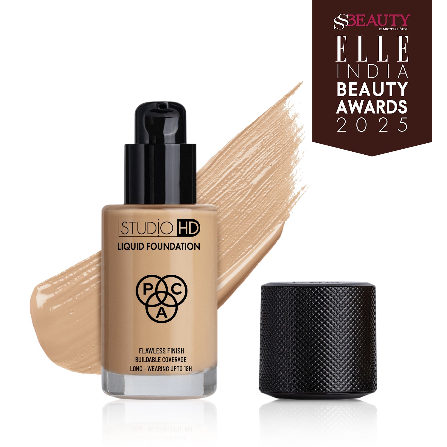 PAC Cosmetics Studio HD Liquid Foundation (28 ml) #Color_1.2