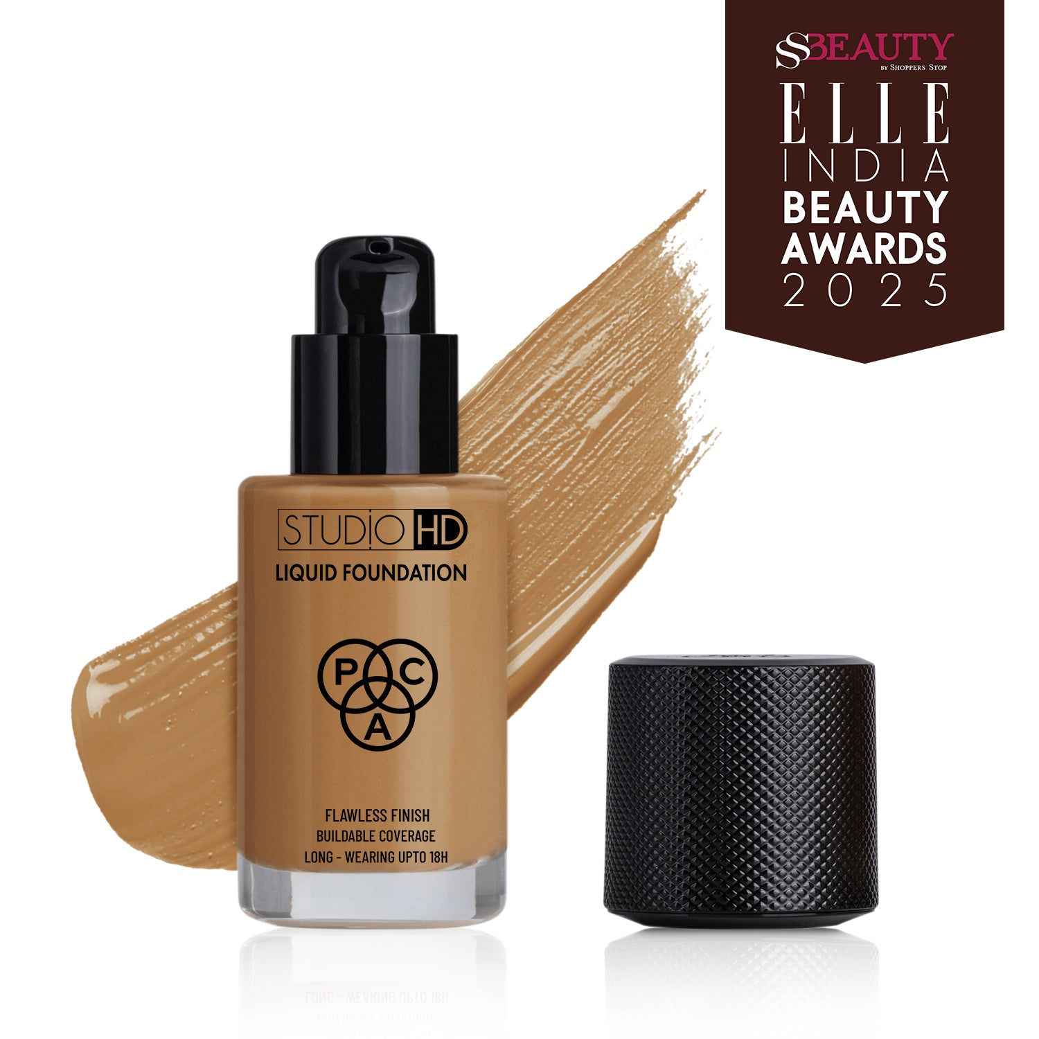 PAC Cosmetics Studio HD Liquid Foundation (28 ml) #Color_4.9