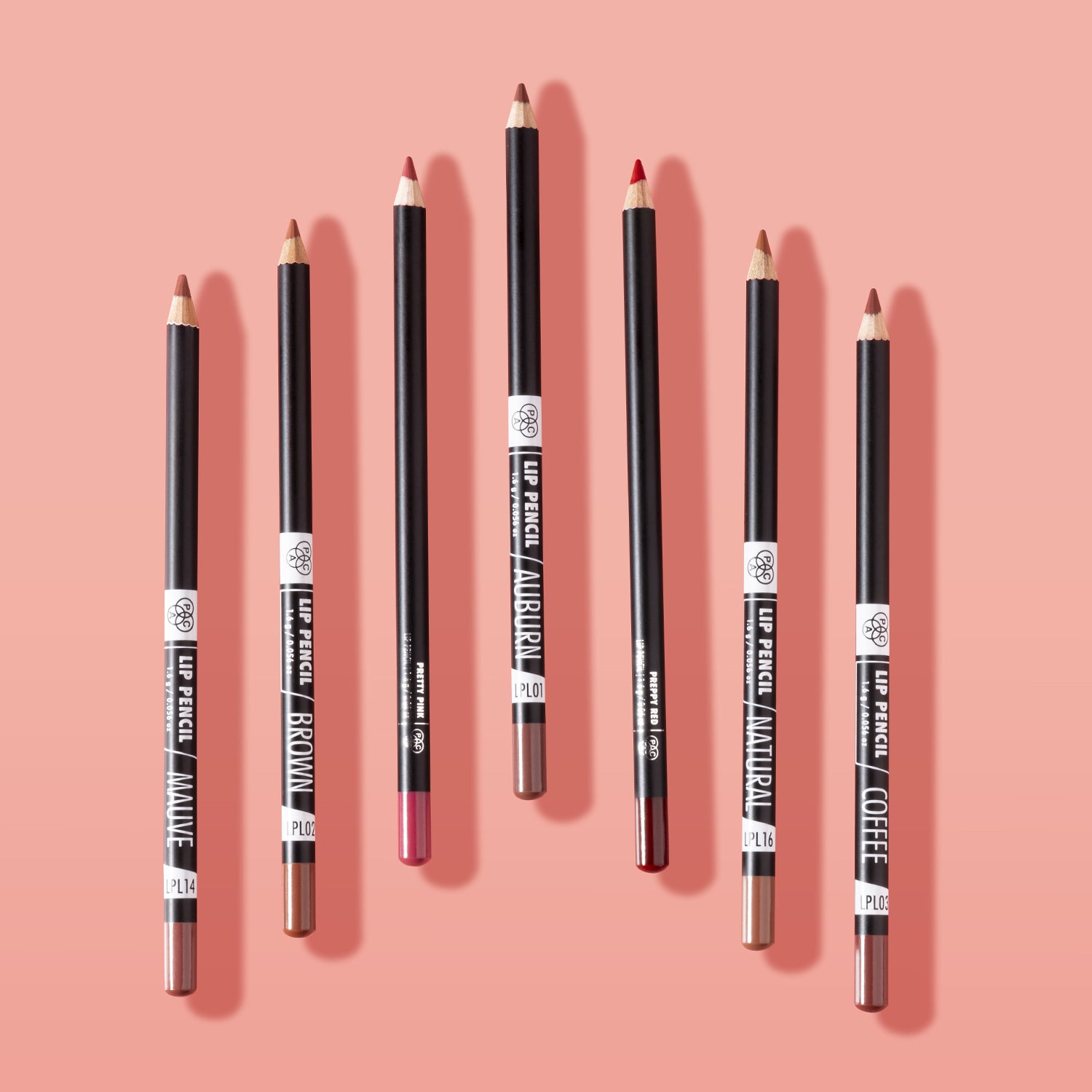 PAC Cosmetics Lip Pencil (1.6 gm) #Color_Auburn