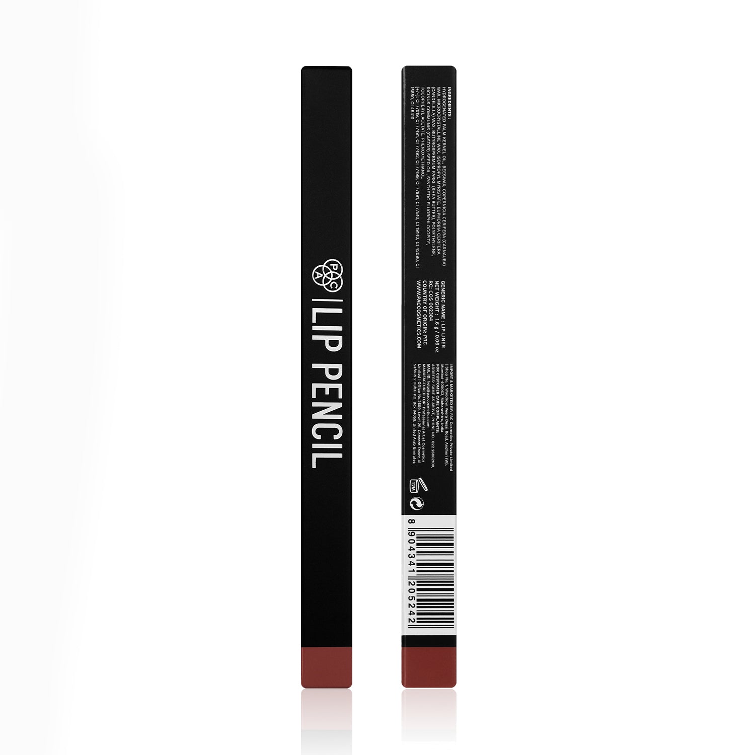 PAC Cosmetics Lip Pencil (1.6 gm) #Color_Brown