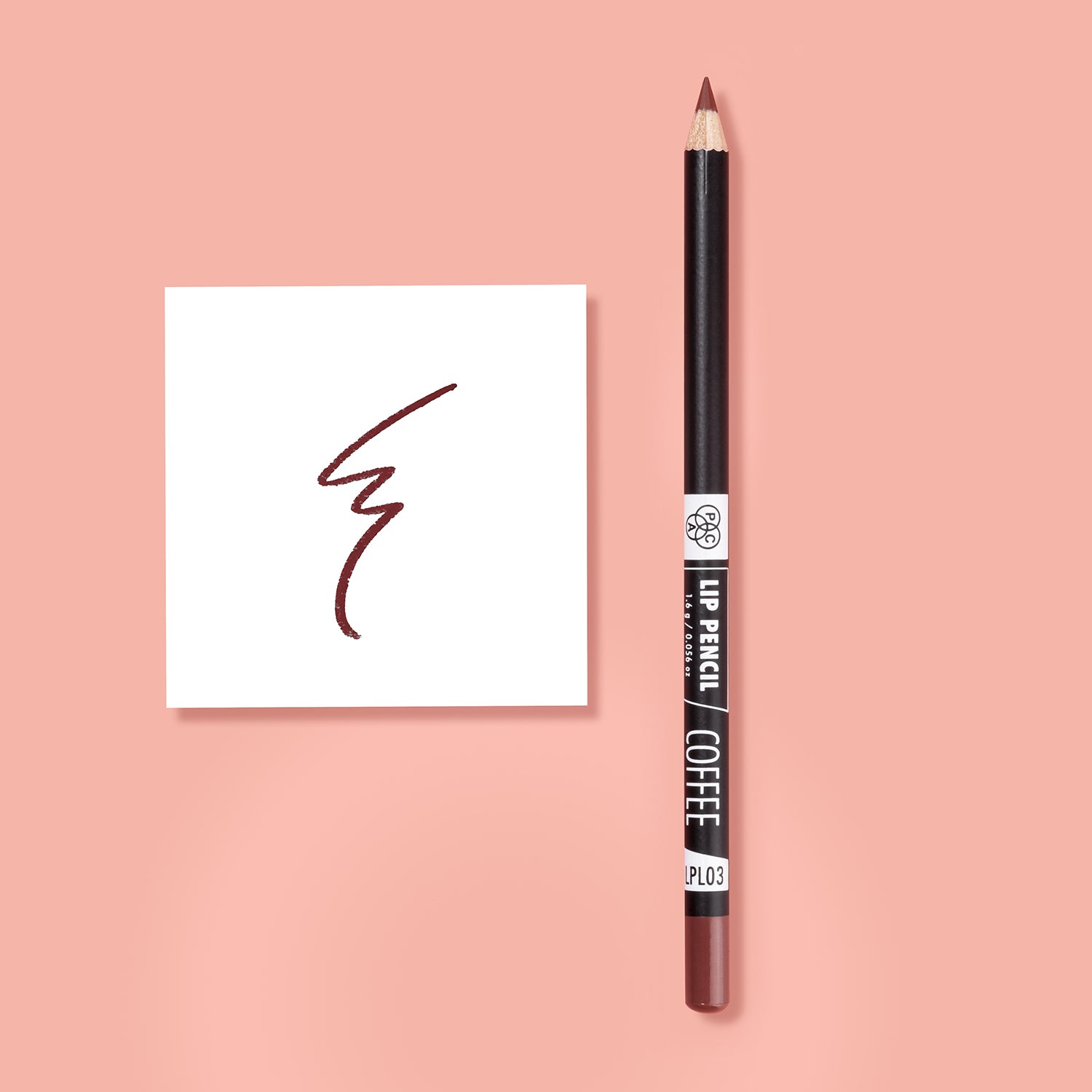 PAC Cosmetics Lip Pencil (1.6 gm) #Color_Coffee