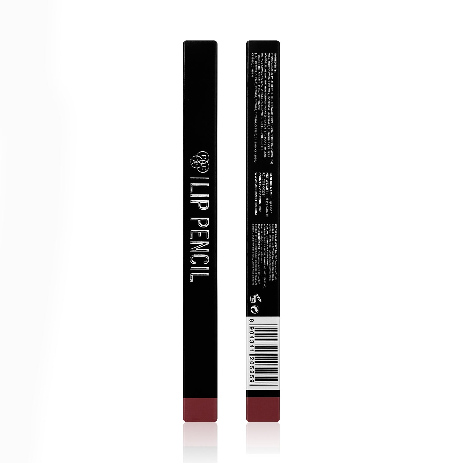 PAC Cosmetics Lip Pencil (1.6 gm) #Color_Coffee