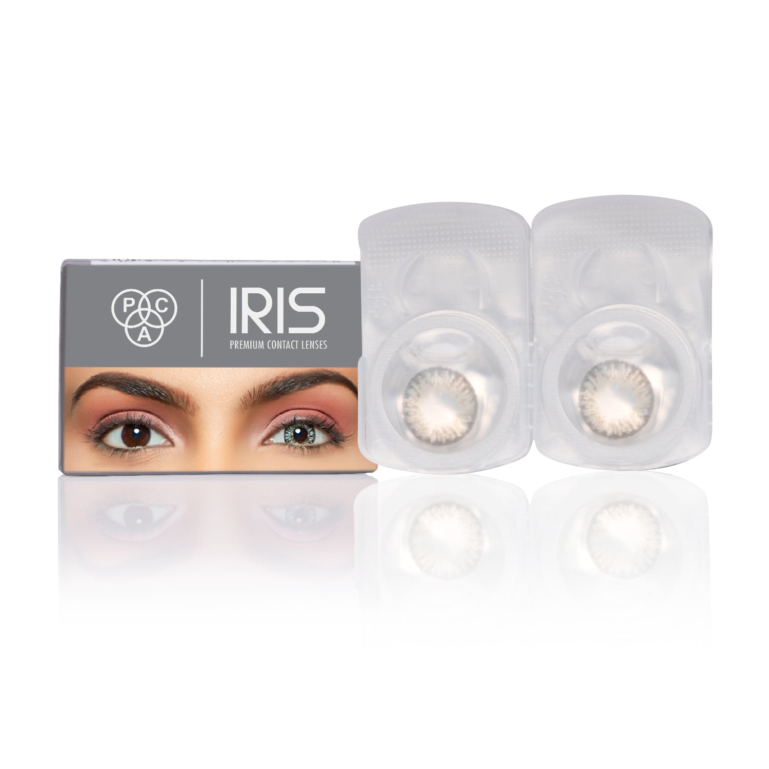 PAC Cosmetics IRIS Premium Contact Lenses (1 Pairs) #Color_Grey