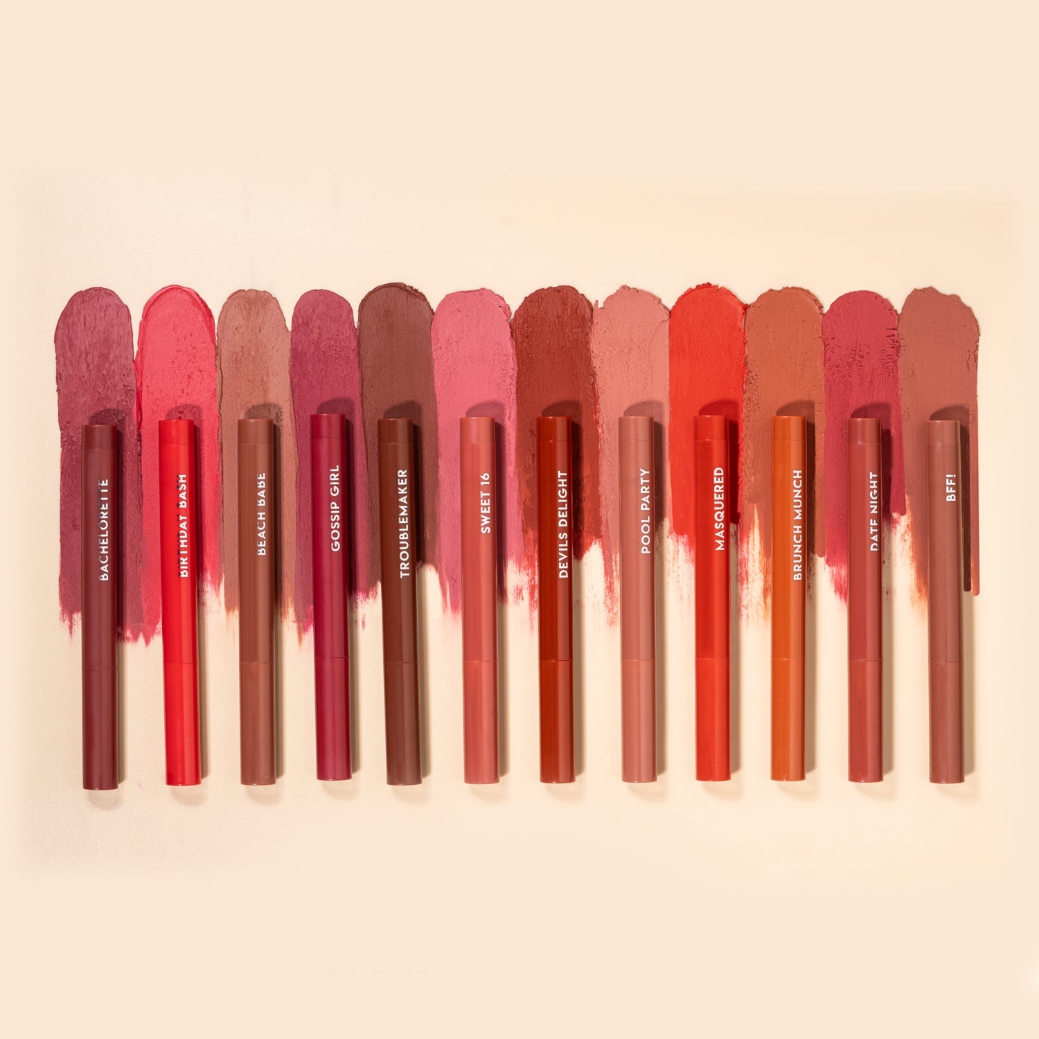 PAC Cosmetics Moody Matte Lipstick (1.6 gm) #Color_Brunch Munch