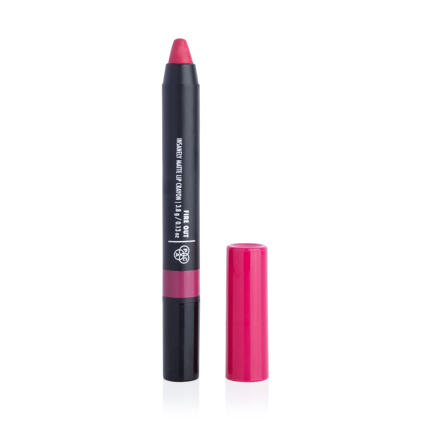 PAC Cosmetics Insanely Matte Lip Crayon (3.8 gm) #Color_Fire Out