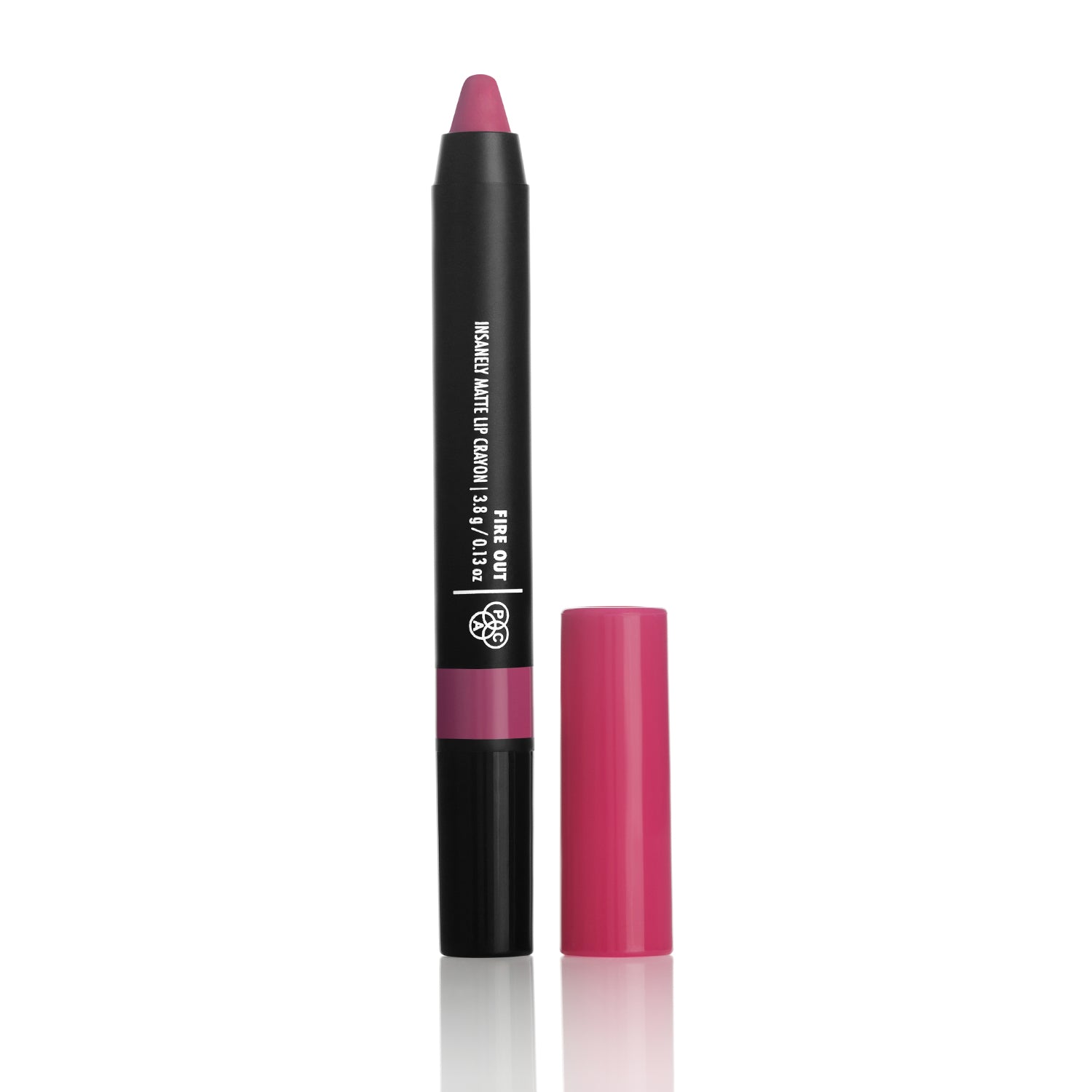 PAC Cosmetics Insanely Matte Lip Crayon (3.8 gm) #Color_Fire Out