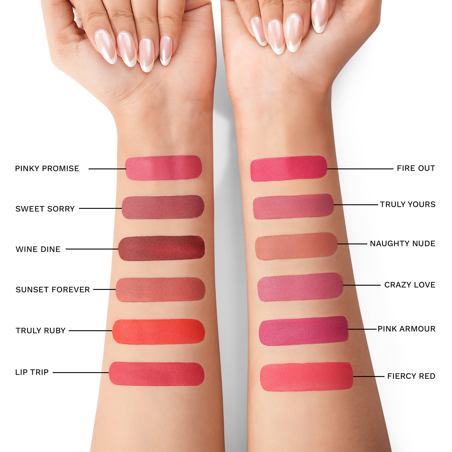 PAC Cosmetics Insanely Matte Lip Crayon (3.8 gm) #Color_Pink Armour