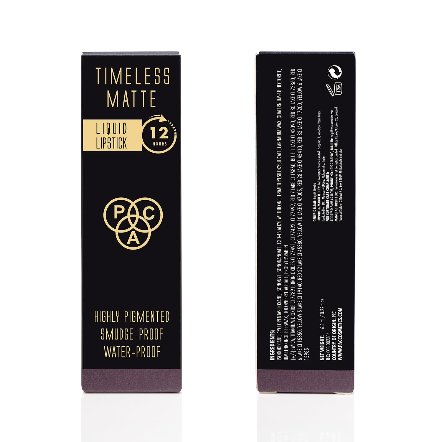 PAC Cosmetics Timeless Matte #Size_6.5 ml+#Color_The Grind