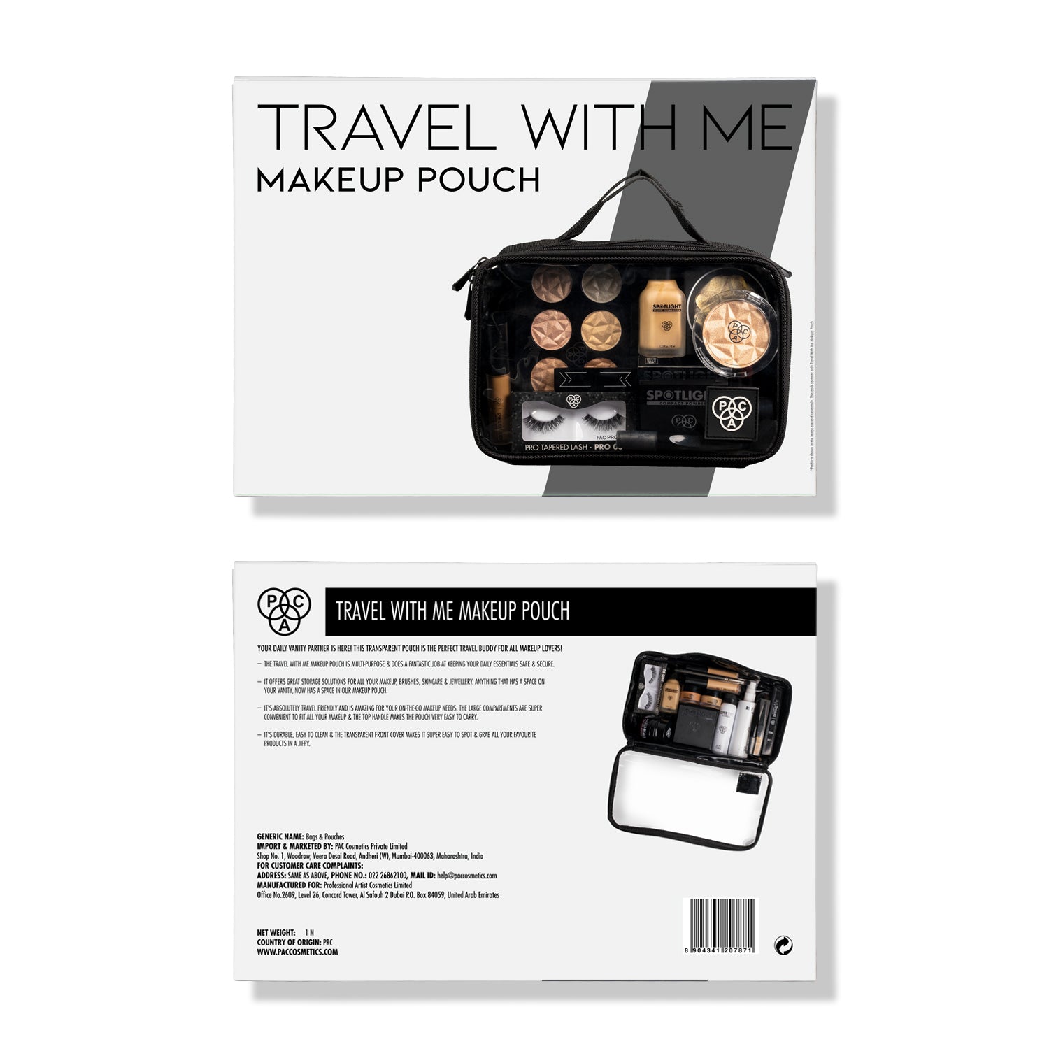 Travel With Me Makeup Pouch