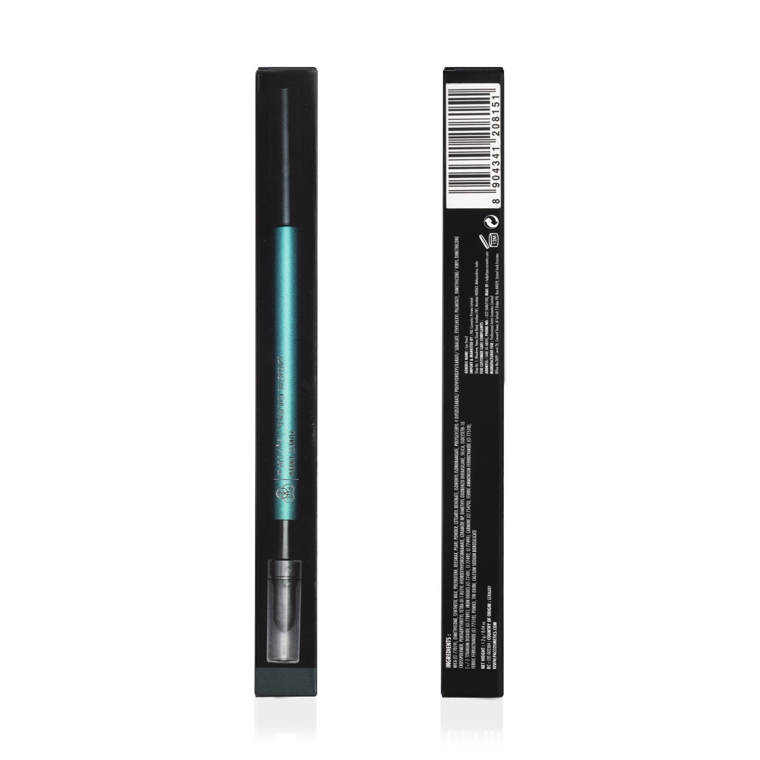 PAC Cosmetics Longlasting Kohl Pencil (1.2 gm) #Color_Forest Green