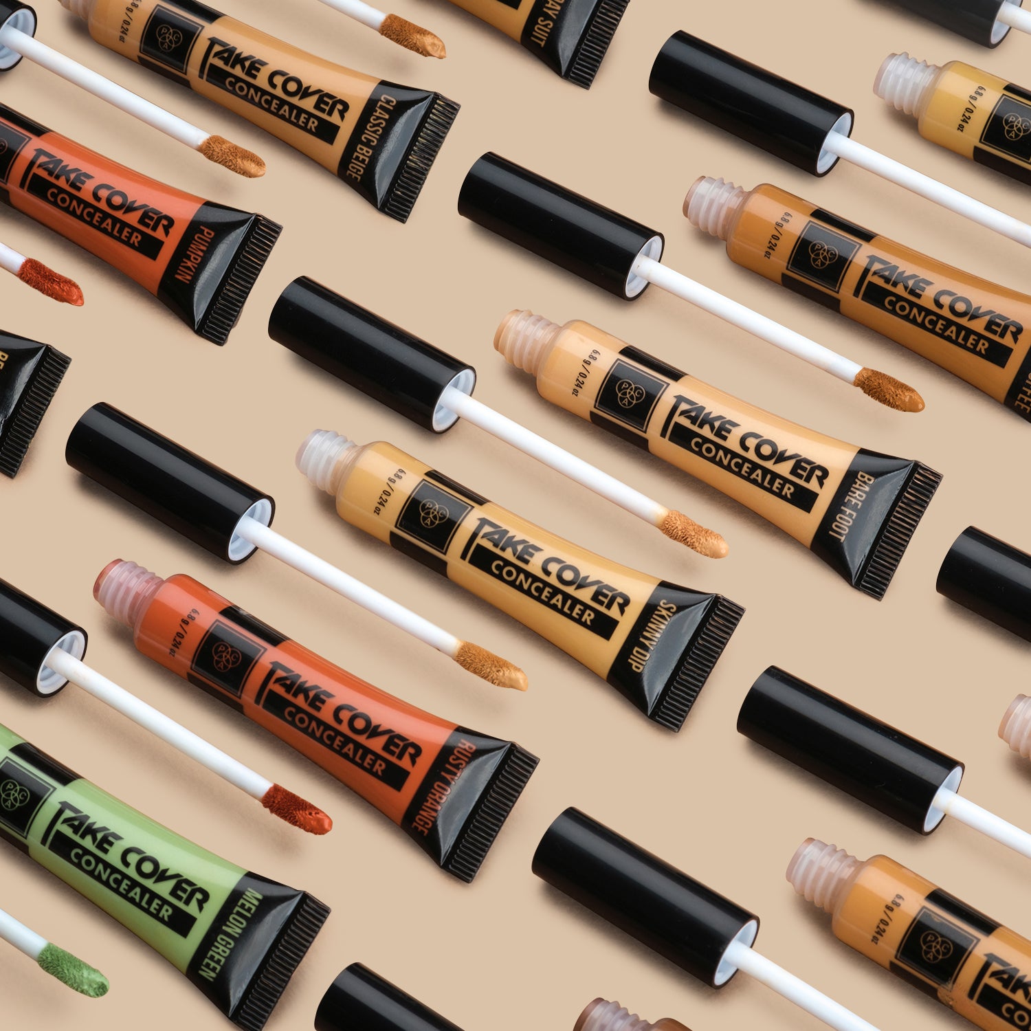 PAC Cosmetics Take Cover Concealer (6.8 gm) #Color_Twisted Toffee