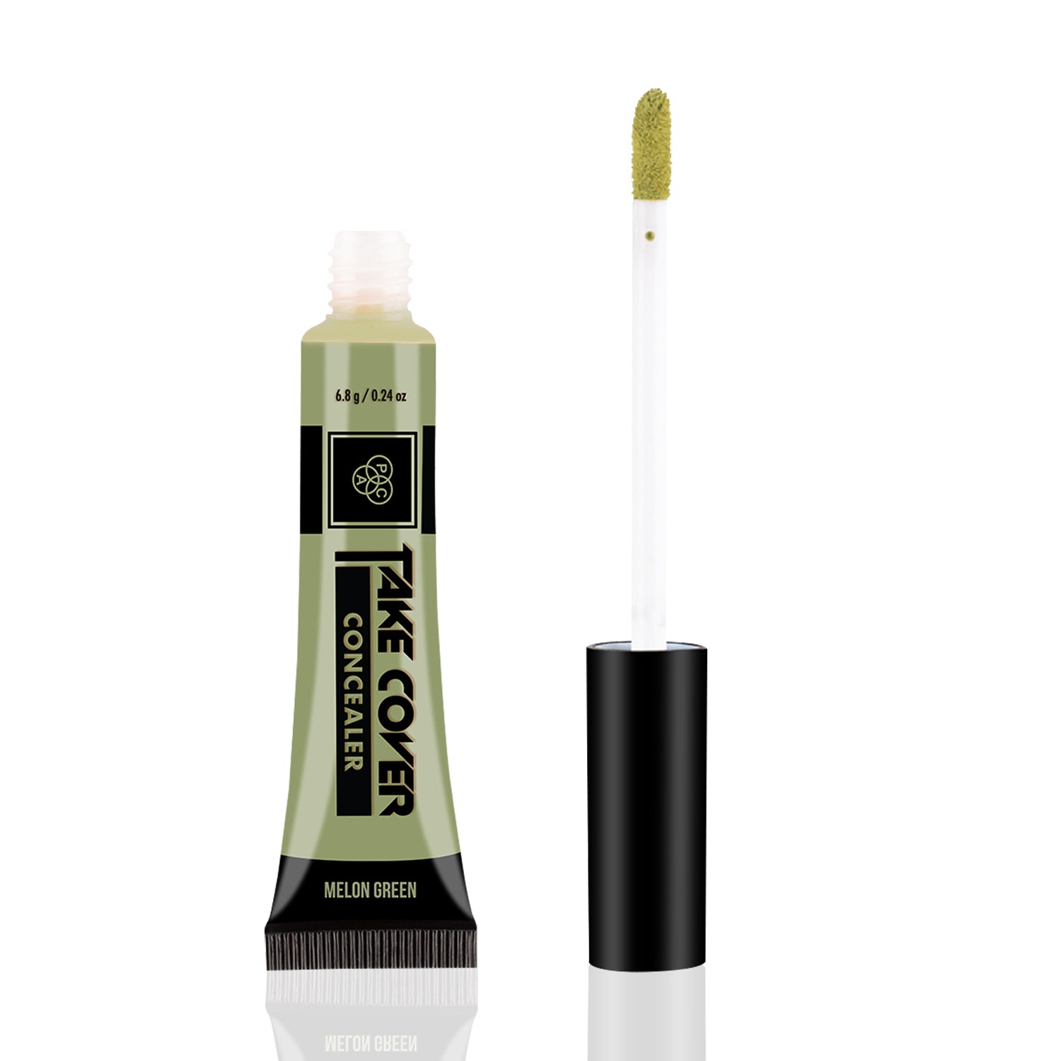 PAC Cosmetics Take Cover Concealer (6.8 gm) #Color_Melon Green