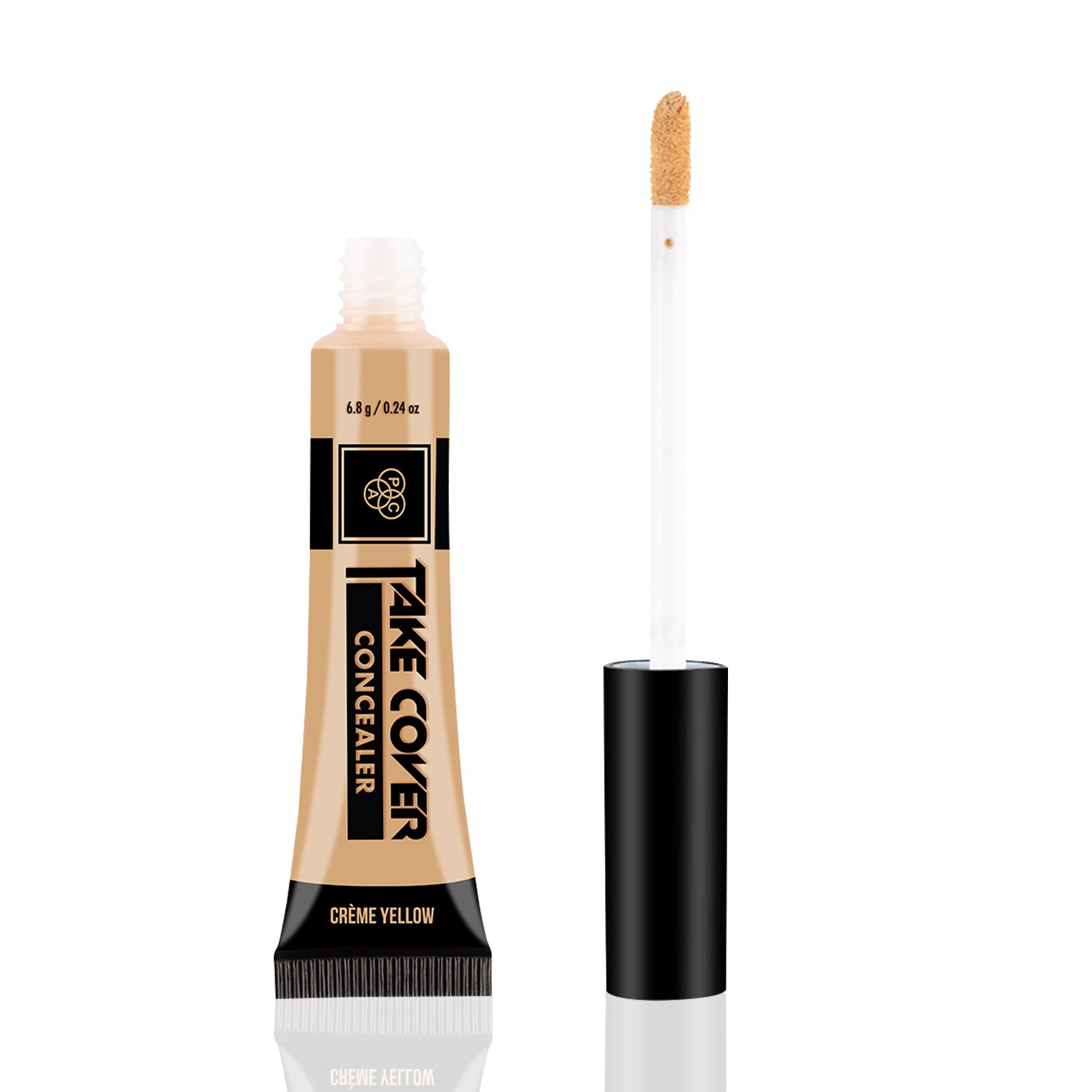 PAC Cosmetics Take Cover Concealer (6.8 gm) #Color_Creme Yellow