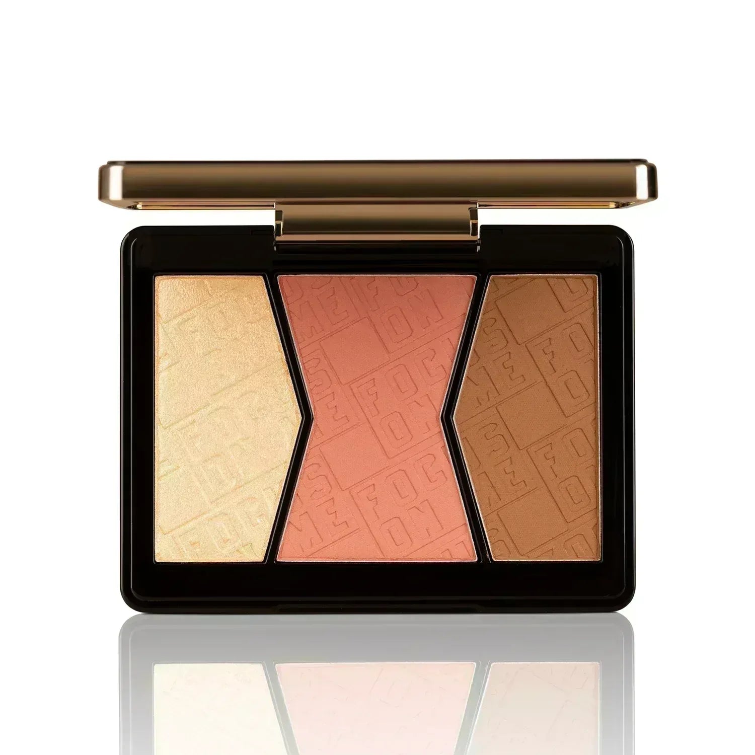 PAC Cosmetics Focus On Me Blush & Highlight X3 (14.5 gm) #Color_Dark