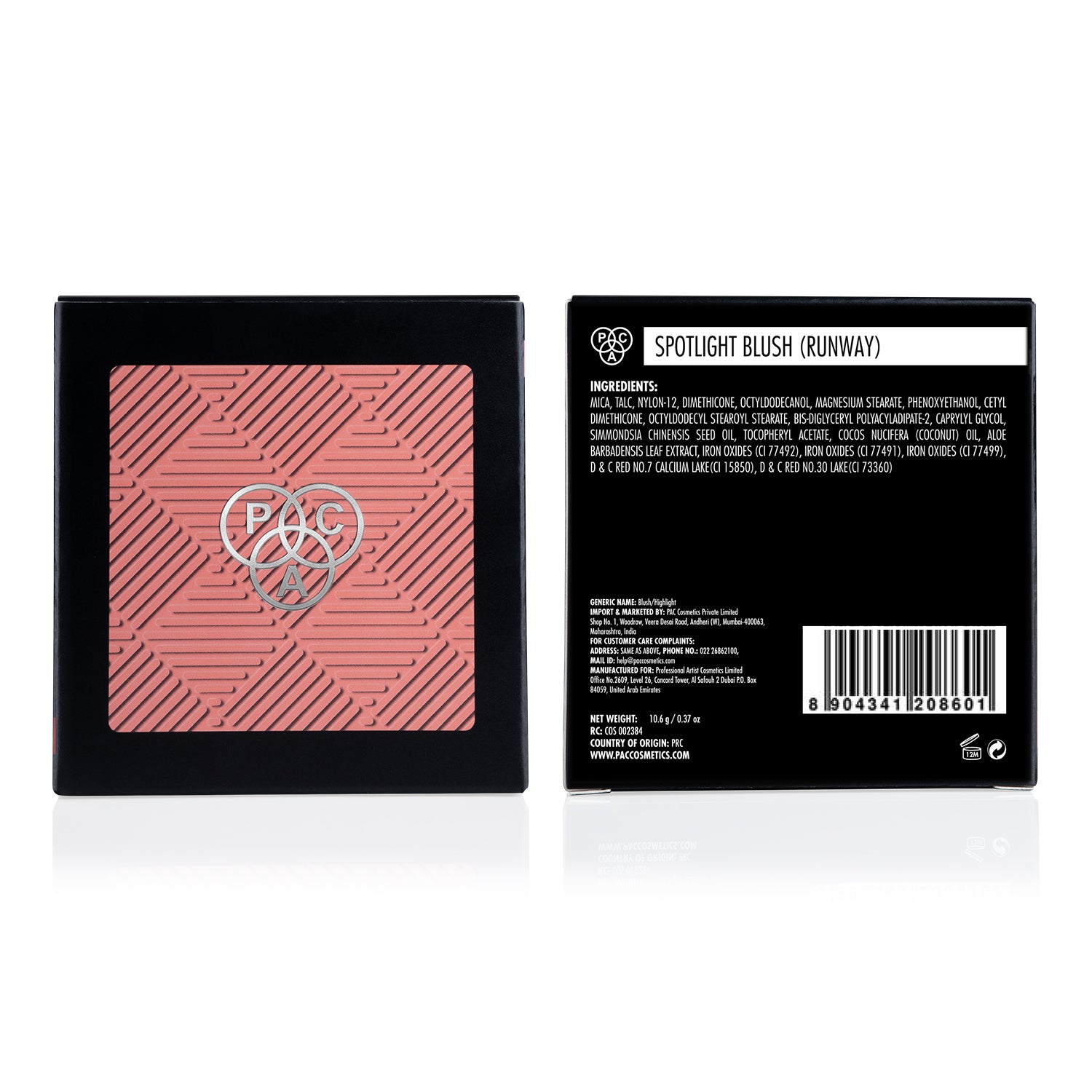 PAC Cosmetics Spotlight Blush (10.6 gm) #Color_Runway