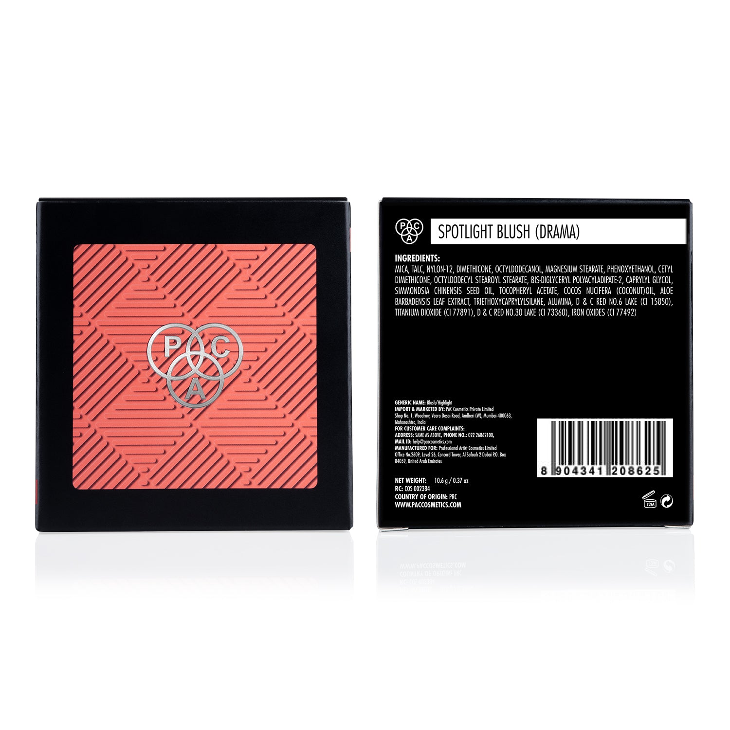 PAC Cosmetics Spotlight Blush (10.6 gm) #Color_Drama