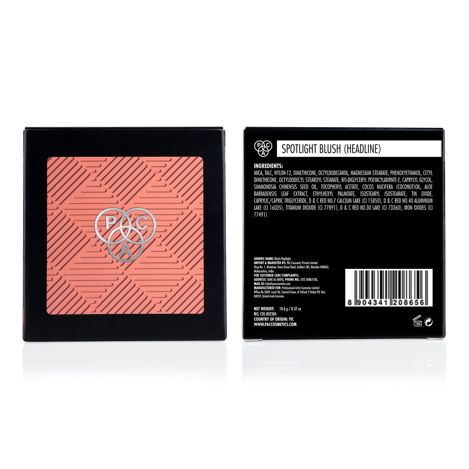 PAC Cosmetics Spotlight Blush (10.6 gm) #Color_Headline